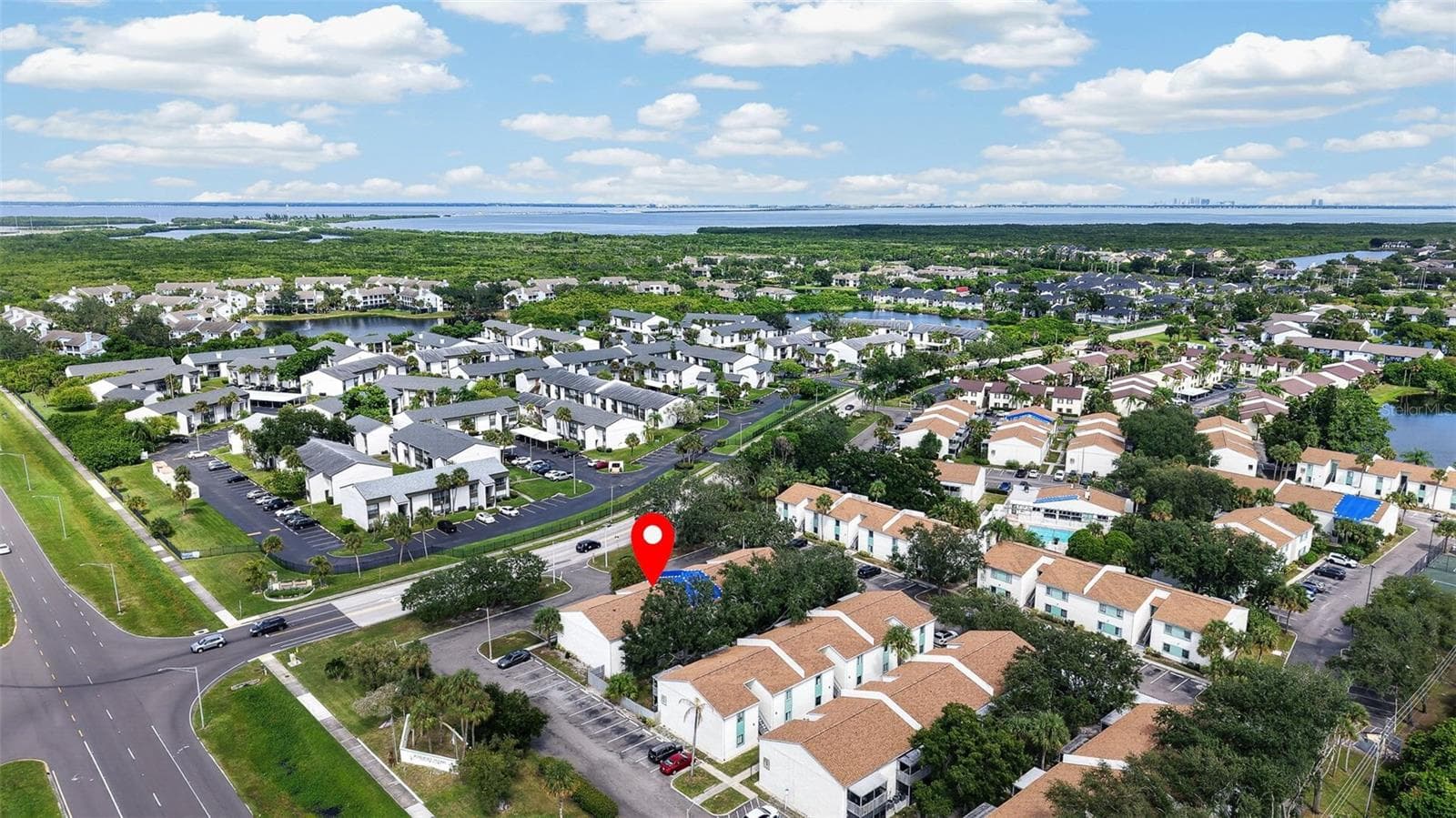 View towards Tampa and Tampa Bay - 876 116TH AVE N #103, ST PETERSBURG