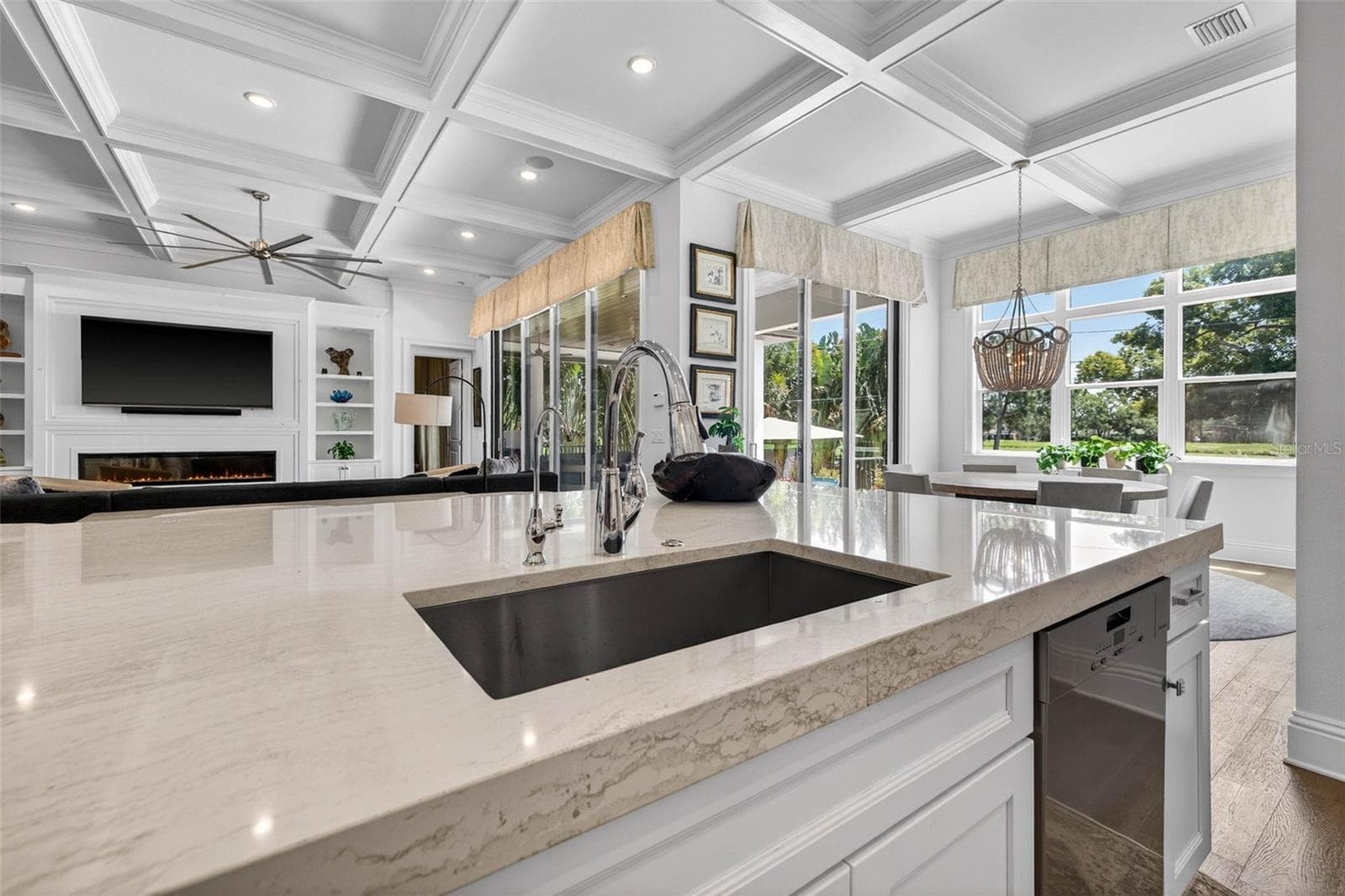 Statement Kitchen Island - 1341 MONTEREY BLVD NE, ST PETERSBURG