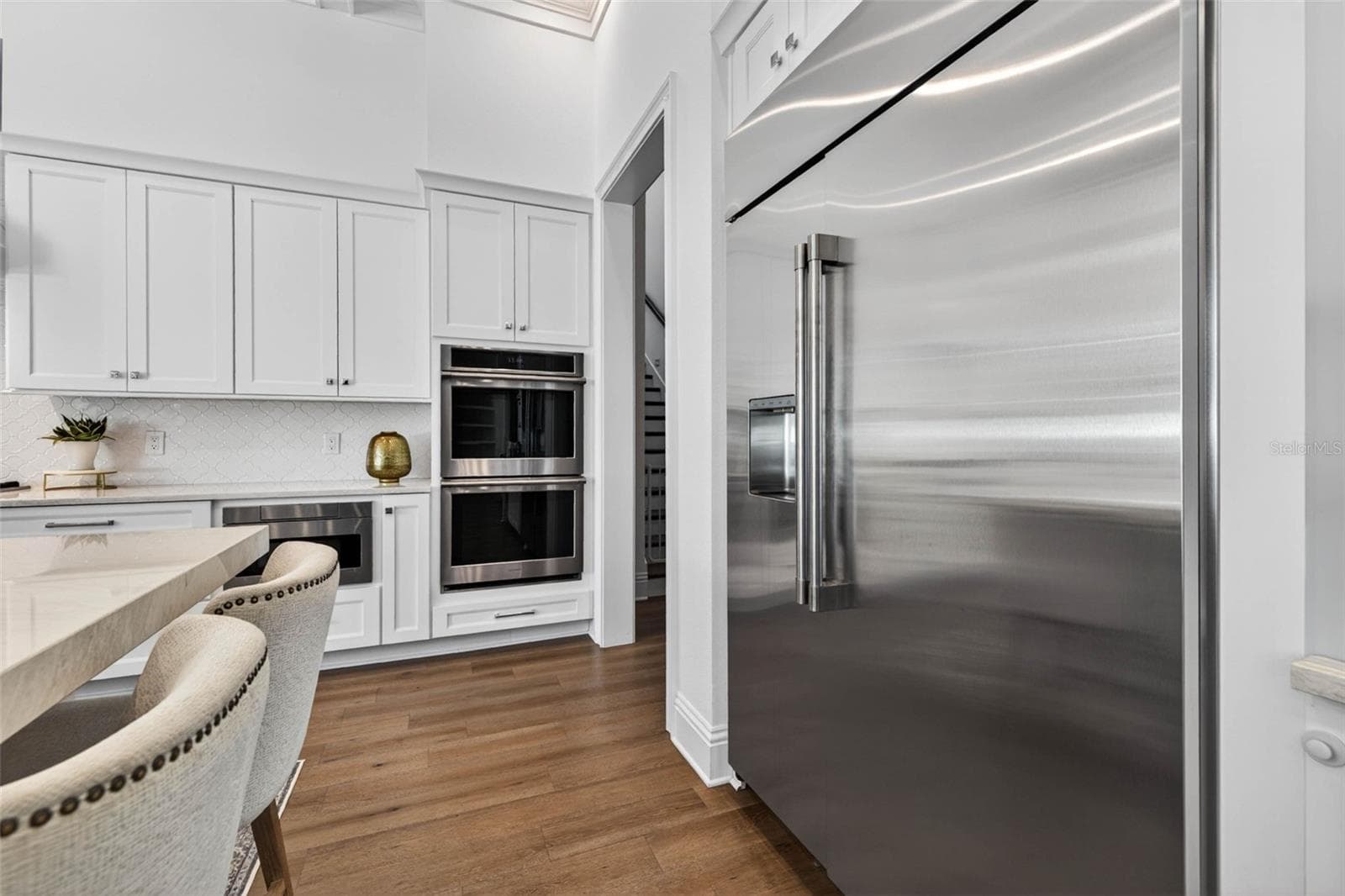 Generously Sized SS Refrigerator Combining Form & Function - 1341 MONTEREY BLVD NE, ST PETERSBURG