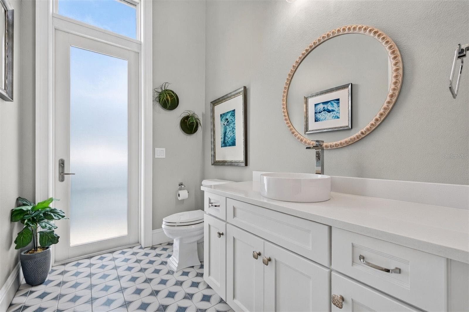 Lower Level Guest/Pool Half Bath - 1341 MONTEREY BLVD NE, ST PETERSBURG