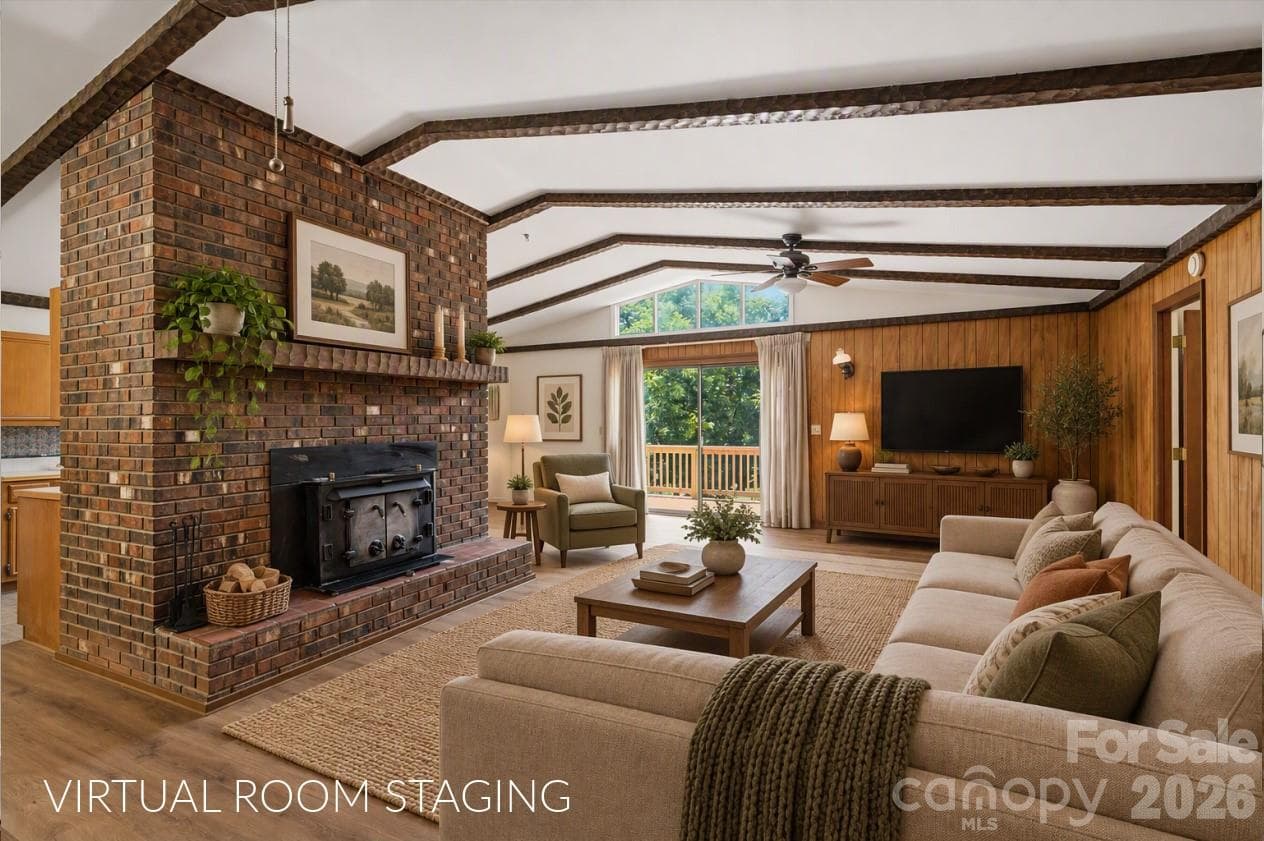 Virtual room staging - 2671 Shady Grove Road, Connelly Springs