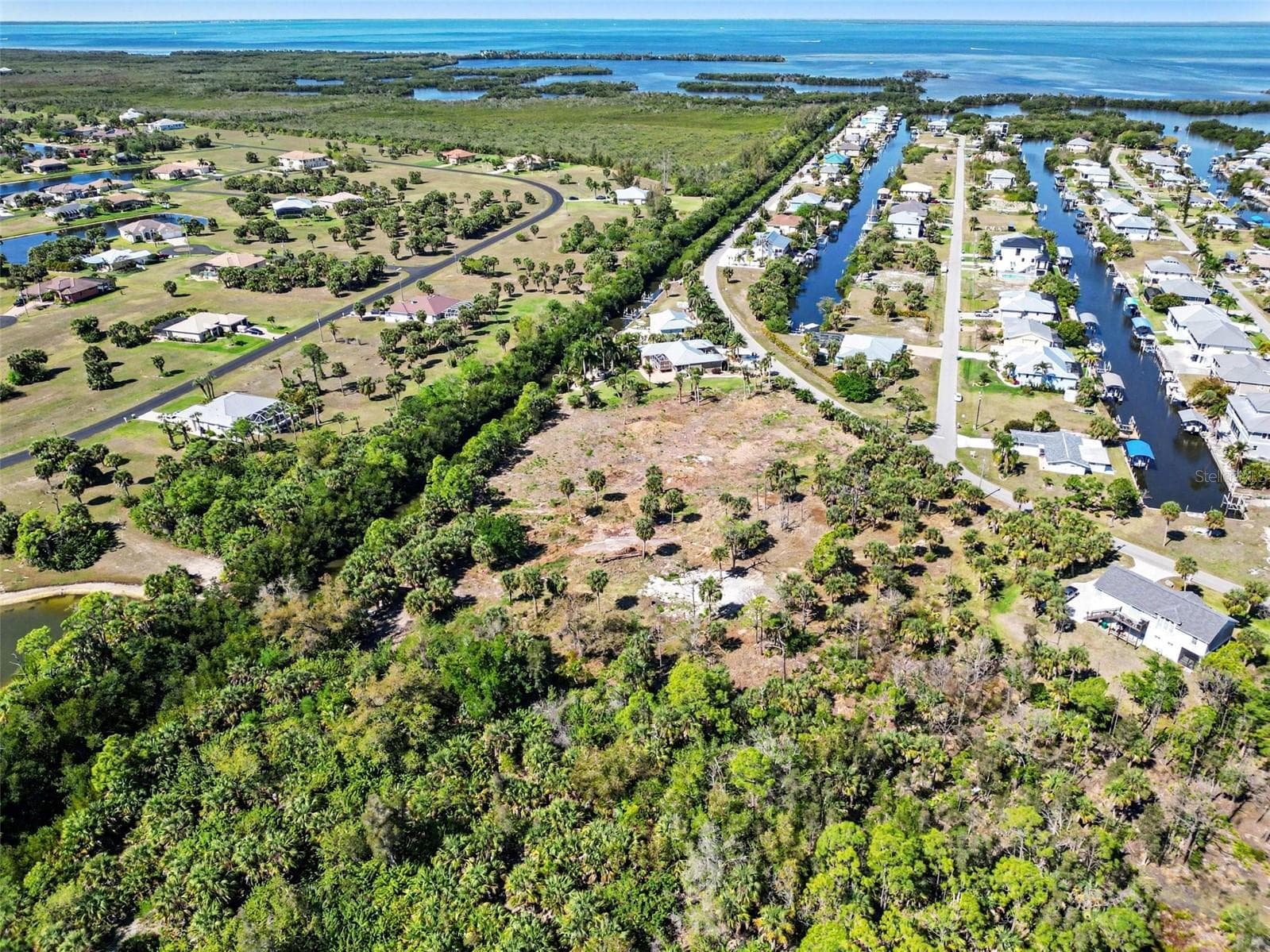Land at 24383 JEAN LA FITTE BLVD, PUNTA GORDA, photo 12 of 17
