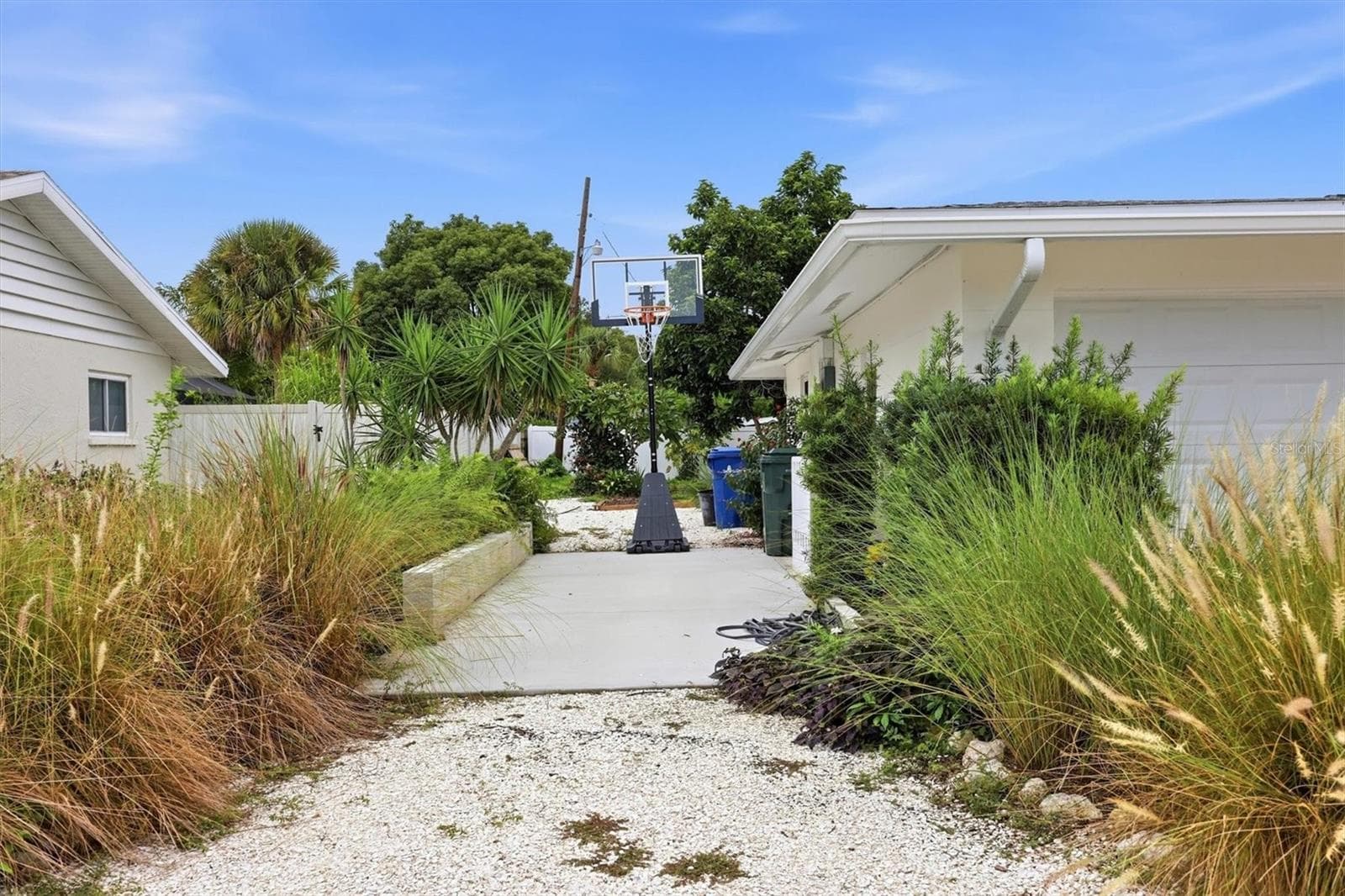 Recenty poured concrete pad suitabe for a car port, traier or boat strage. - 2513 CROTON AVE, SARASOTA
