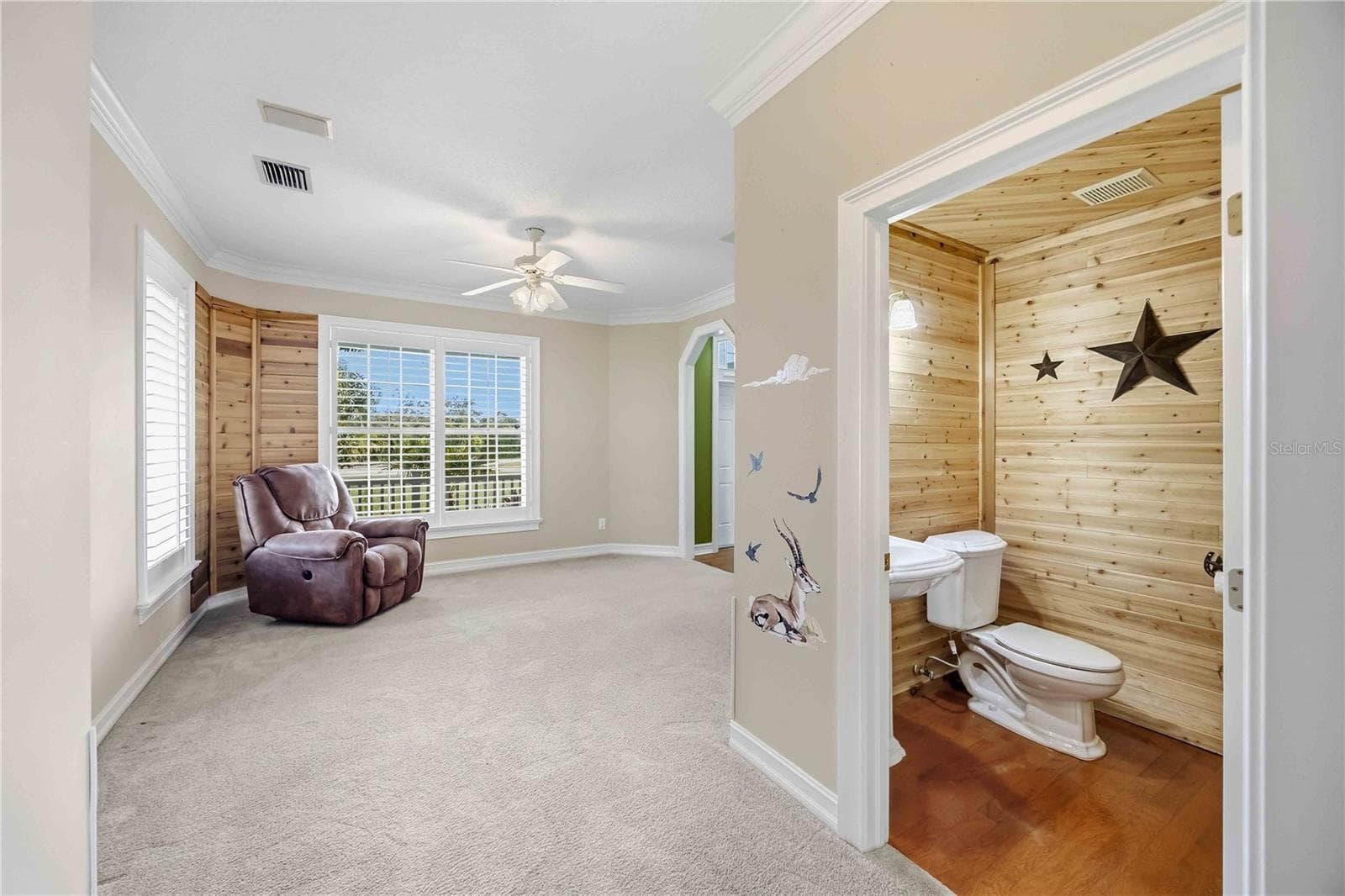 Bonus room with half bathroom attached - 8543 SW AVIARY RD, ARCADIA