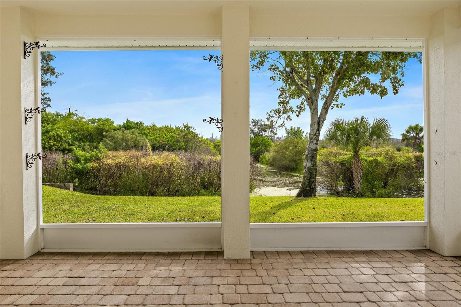 View from Screened Lanai - 4381 TIMOTHY DR, MERRITT ISLAND