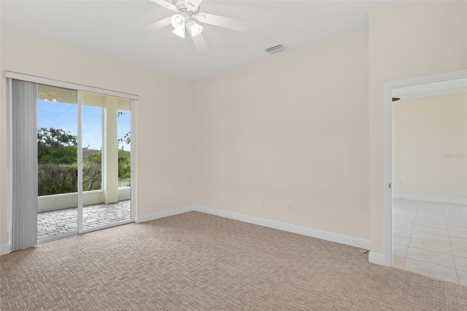 Primary with Sliders to Lanai - 4381 TIMOTHY DR, MERRITT ISLAND