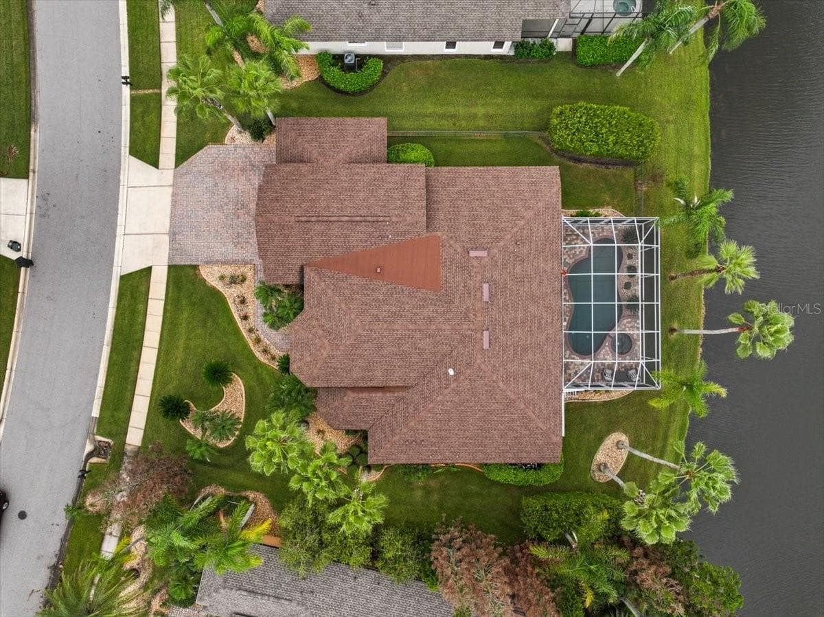 Aerial View - 6627 MERRYVALE LN, PORT ORANGE