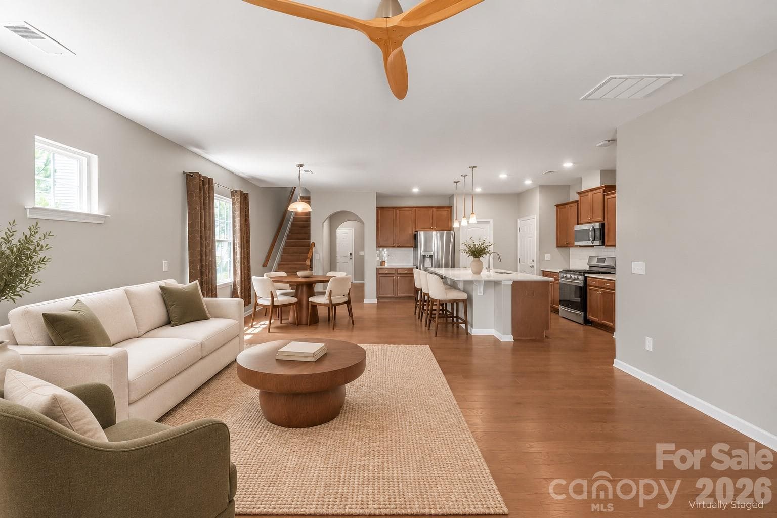 Virtually Staged - 17713 Yarwill Court, Charlotte