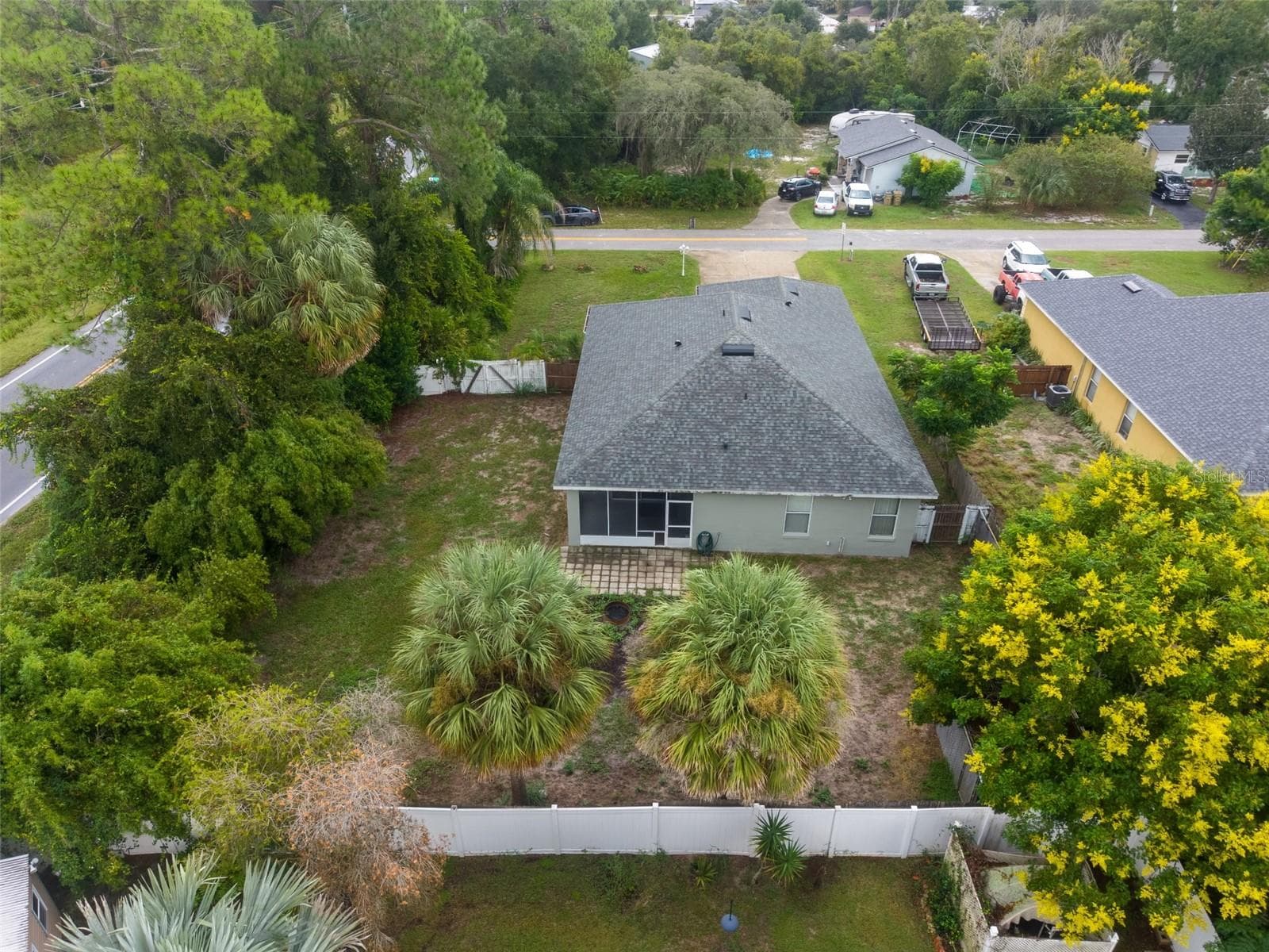 Back of home! - 35937 DAWN DR, LEESBURG