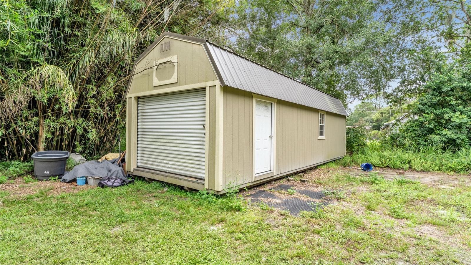 2022 Shed in backyard - 116 MARIS CT, LAKELAND