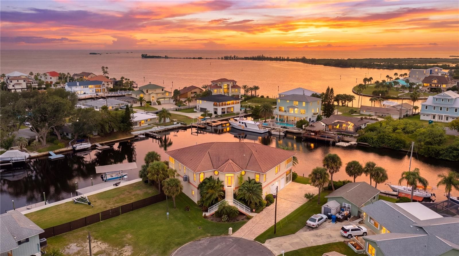 Drone View - 4295 NEWPORT DR, HERNANDO BEACH