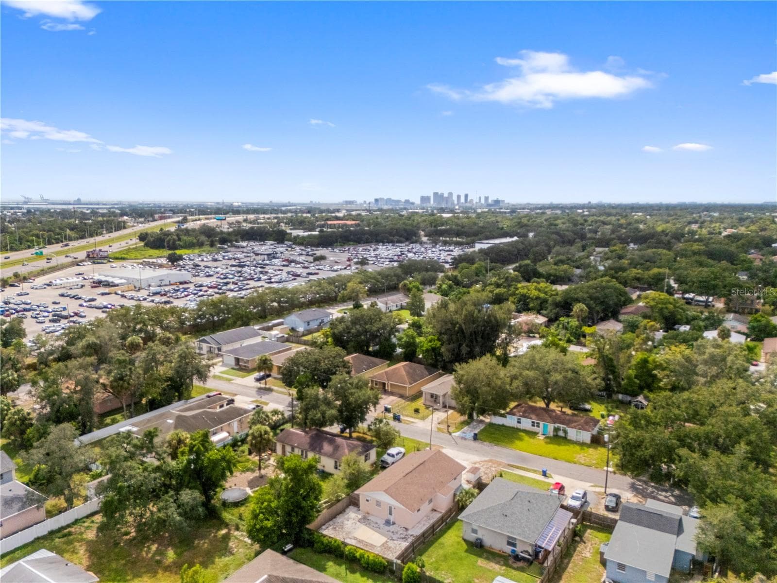 Aerial - 3413 N 53RD ST, TAMPA