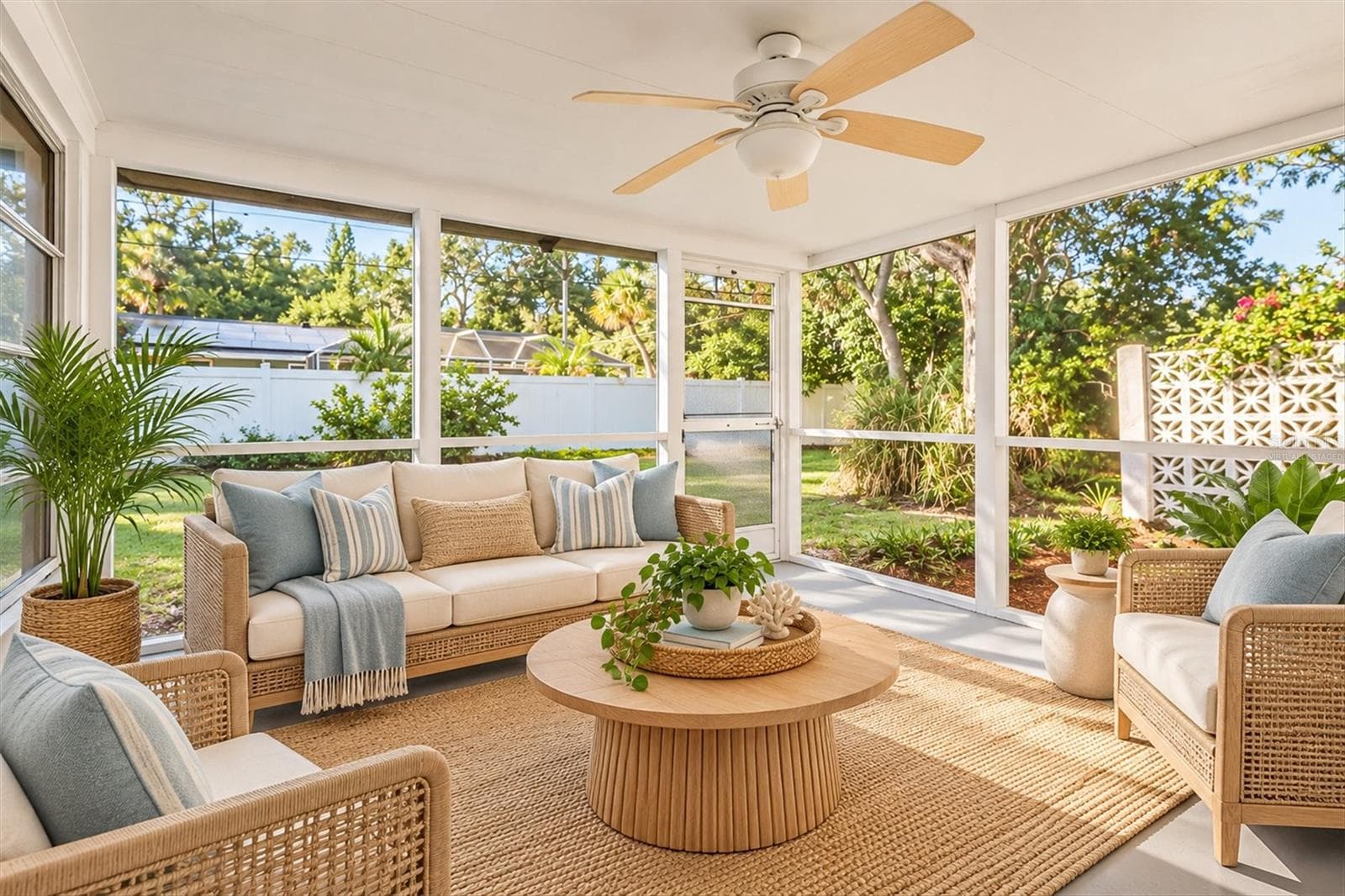 Virtually Staged Photo - 260 SHAMROCK DR, VENICE