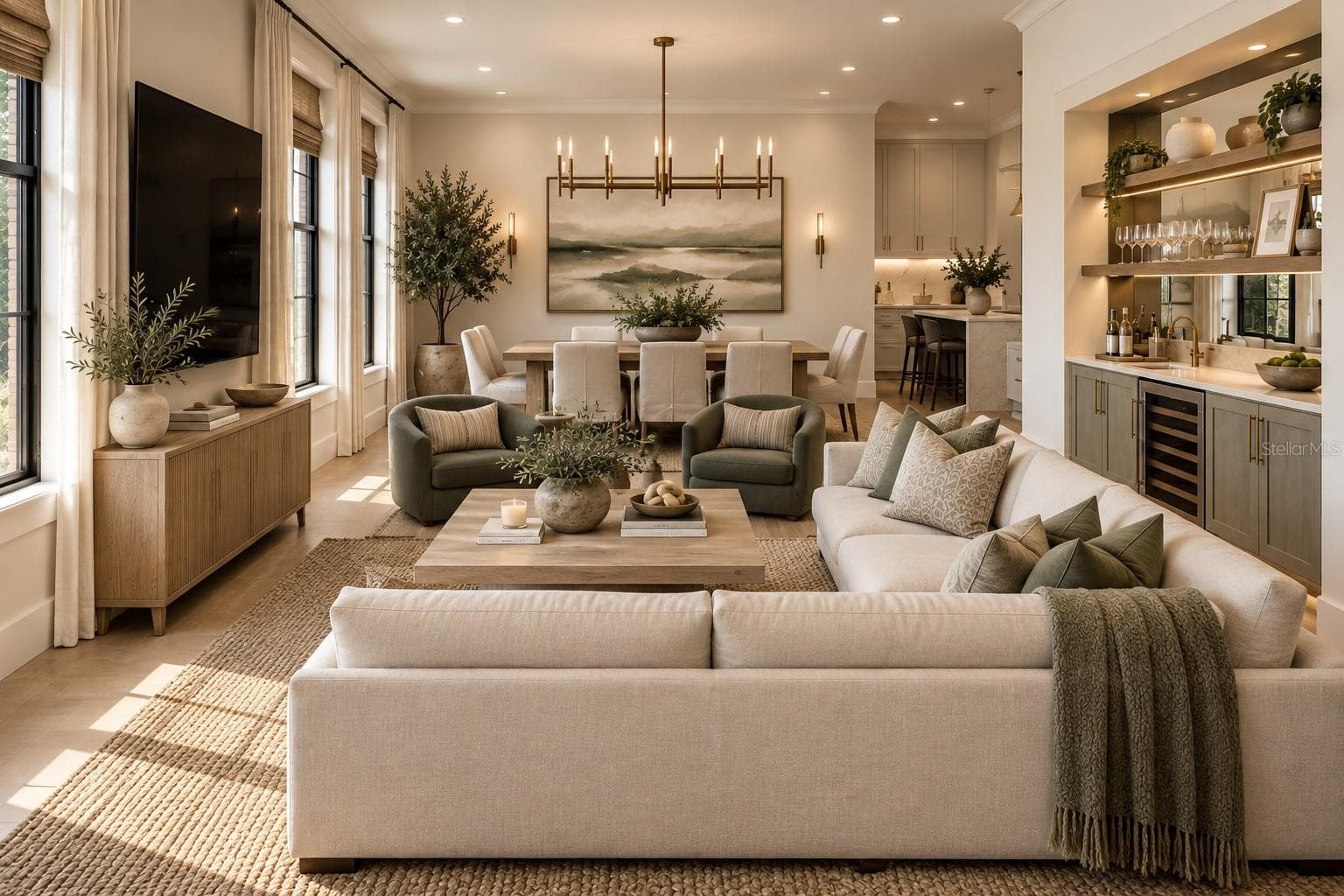 Great Room rendering for inspiration - 905 ENCLAVE PL, WINTER PARK