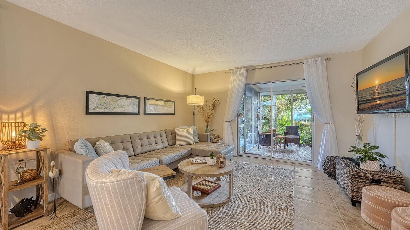 Living Room - 1229 MOONMIST CIR #P6, SARASOTA