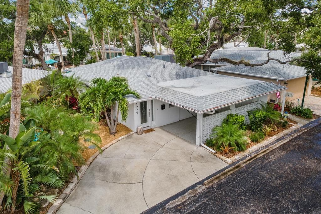 Aerial View - Roof Replaced 2023 - 1229 MOONMIST CIR #P6, SARASOTA