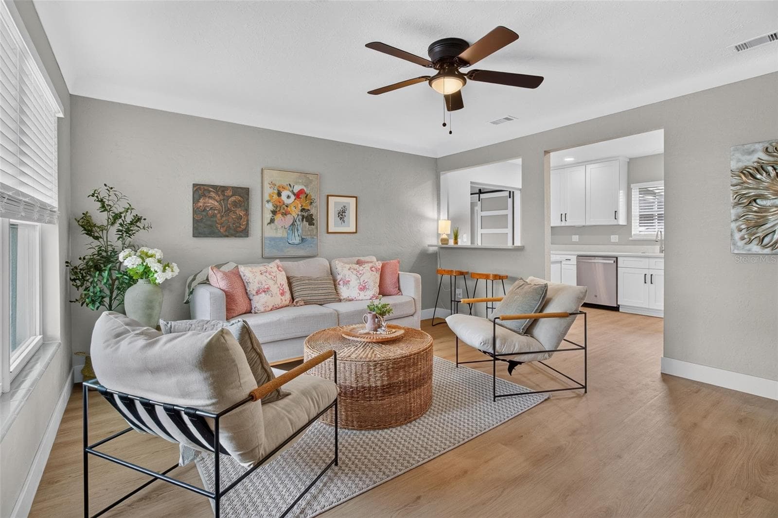 ENTER INTO A PERFECT SIZED LIVING ROOM - 2109 58TH ST S, GULFPORT