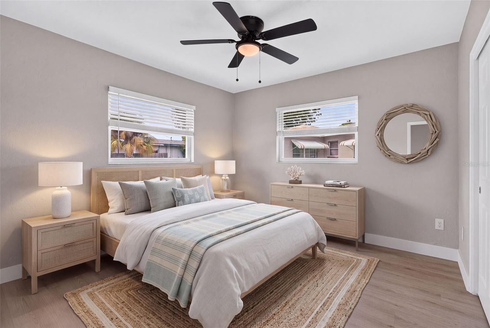 2ND BEDROOM WITH STAGED FURNITURE - 2109 58TH ST S, GULFPORT