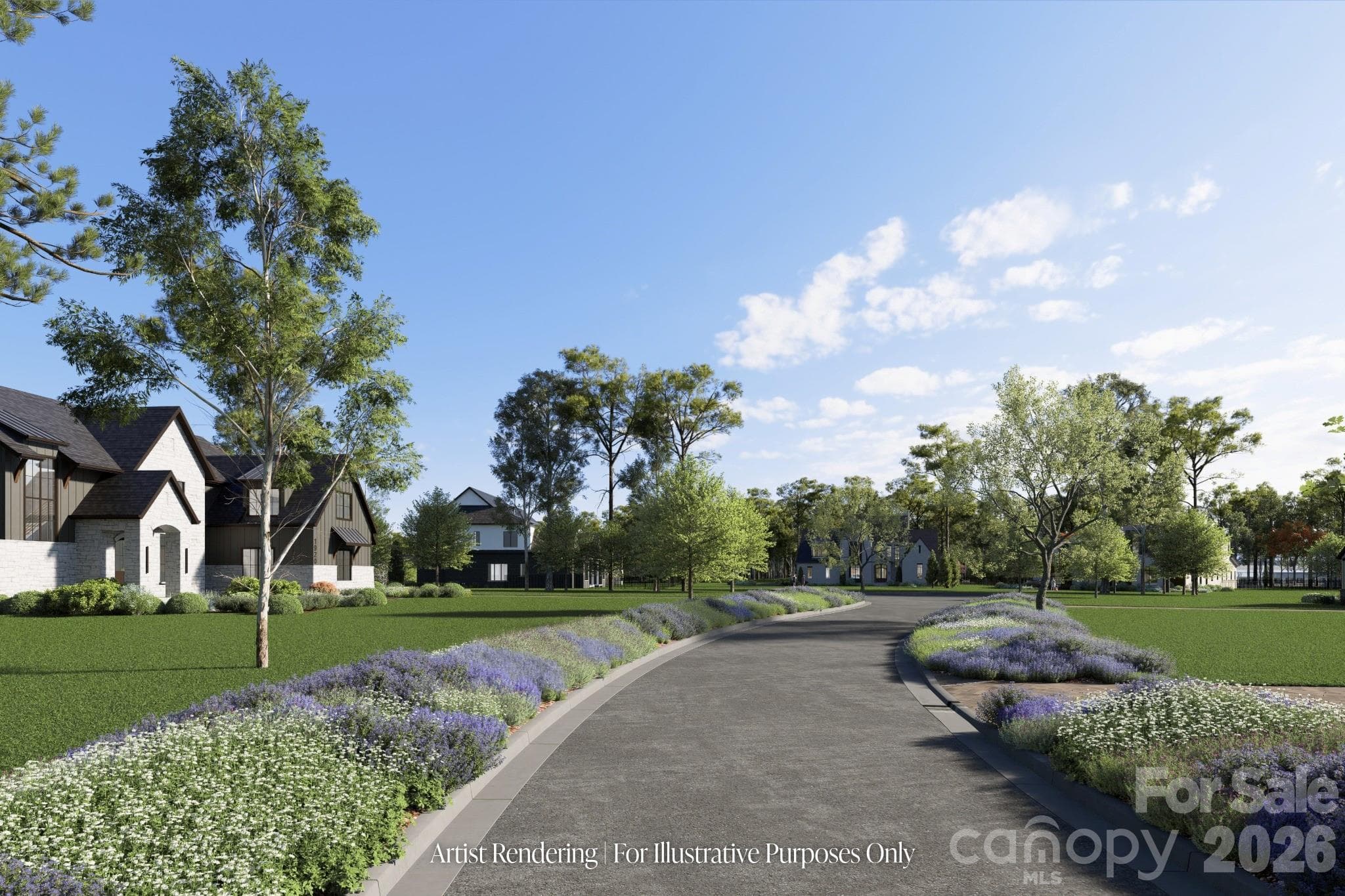 Lots are presently open; imagery represents the future vision and architectural direction of Ferguson Farm - 7836 Midnight Farm Road, Huntersville