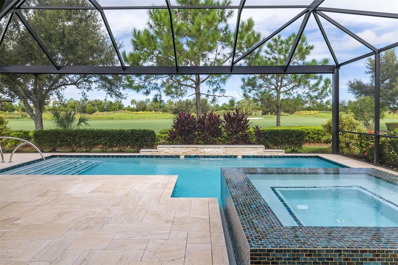 The pool is 30' long - 12807 SORRENTO WAY, BRADENTON