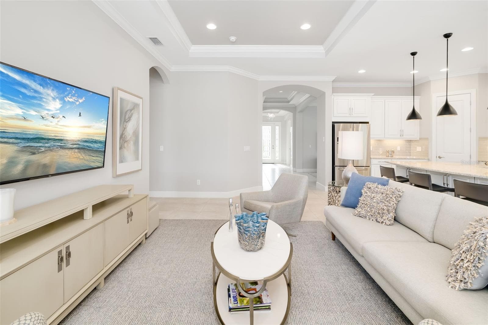 Great room - 12807 SORRENTO WAY, BRADENTON
