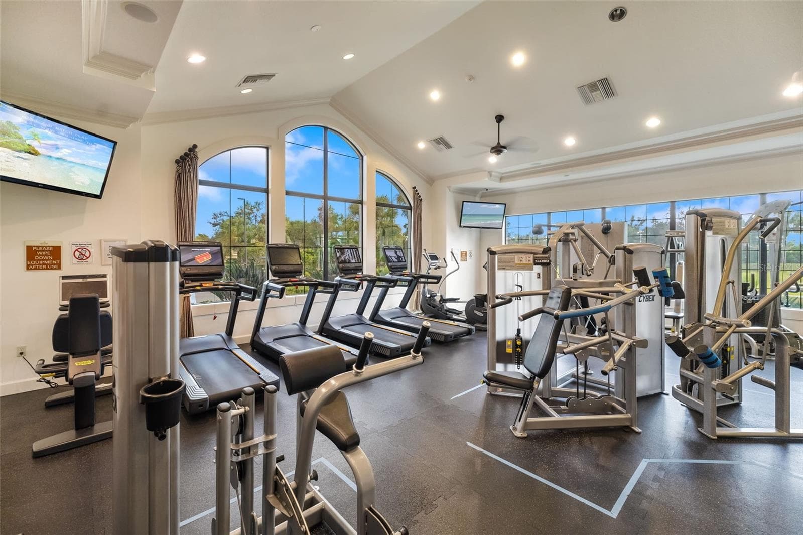 Amenity Center fitness room - 12807 SORRENTO WAY, BRADENTON