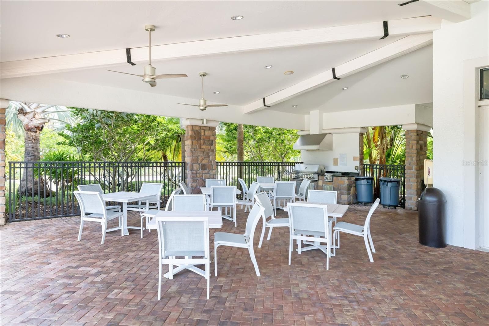 Another view of the lanai at the Amenity Center - 12807 SORRENTO WAY, BRADENTON