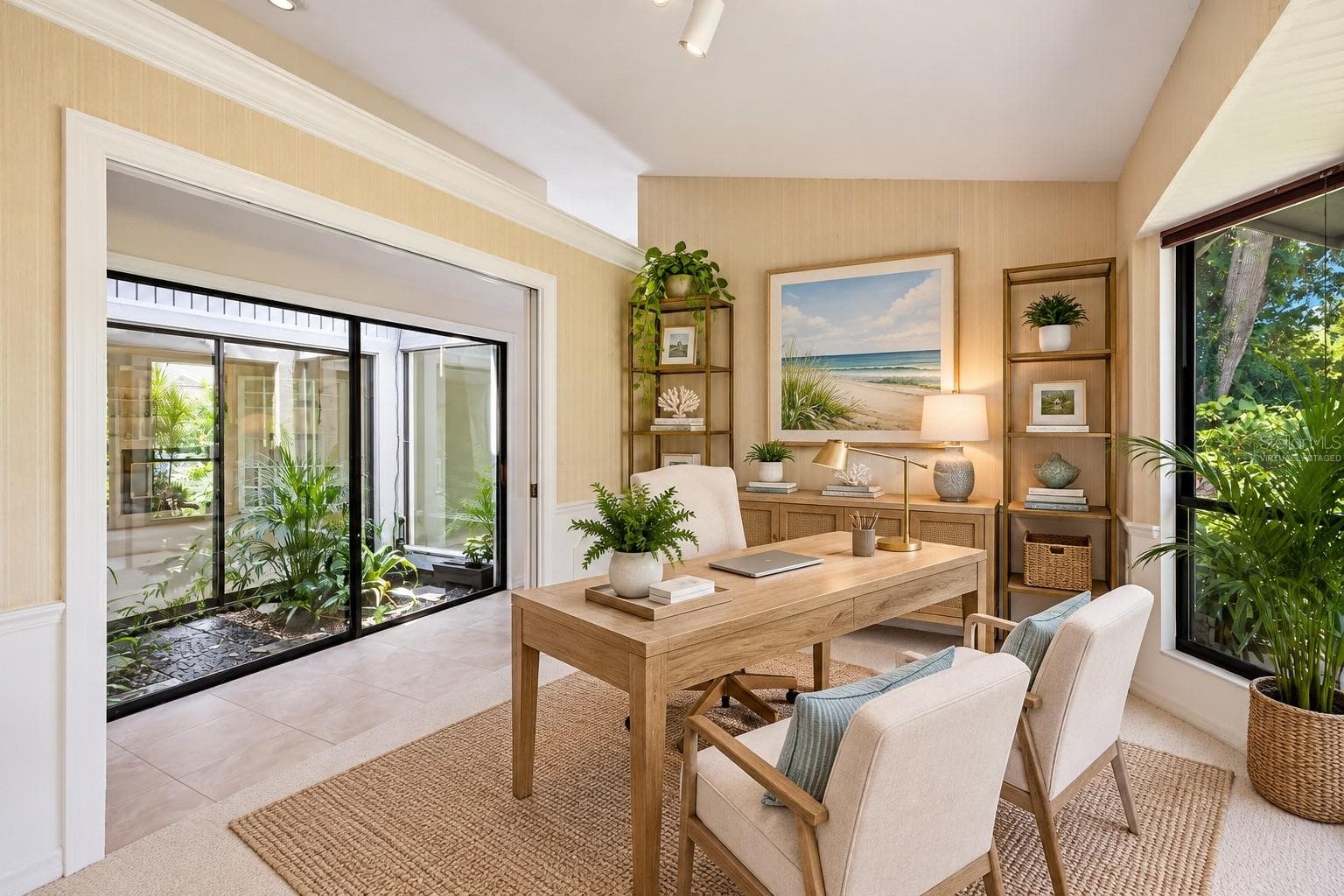 Virtually staged photo. Multi purpose room. - 851 FAULKWOOD CT, SARASOTA