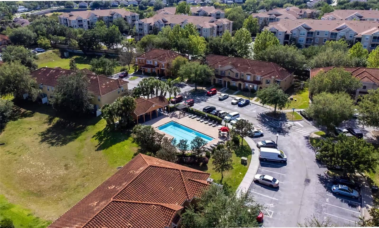 Drone view - 2693 ANDROS LN, KISSIMMEE