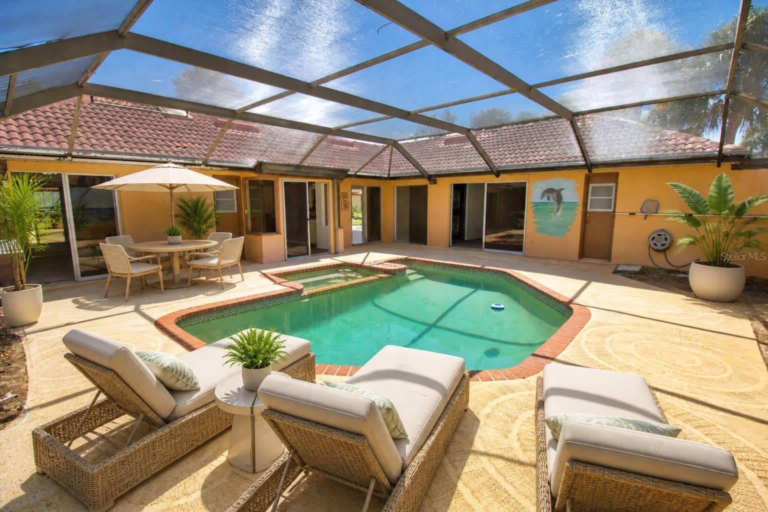 Courtyard (Vertically Staged) - 5029 MAUI CIR, ORLANDO