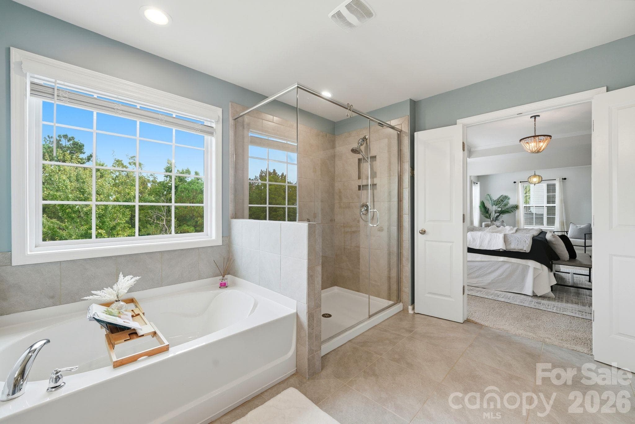 Primary bathroom - 2029 Burton Point Court, Waxhaw