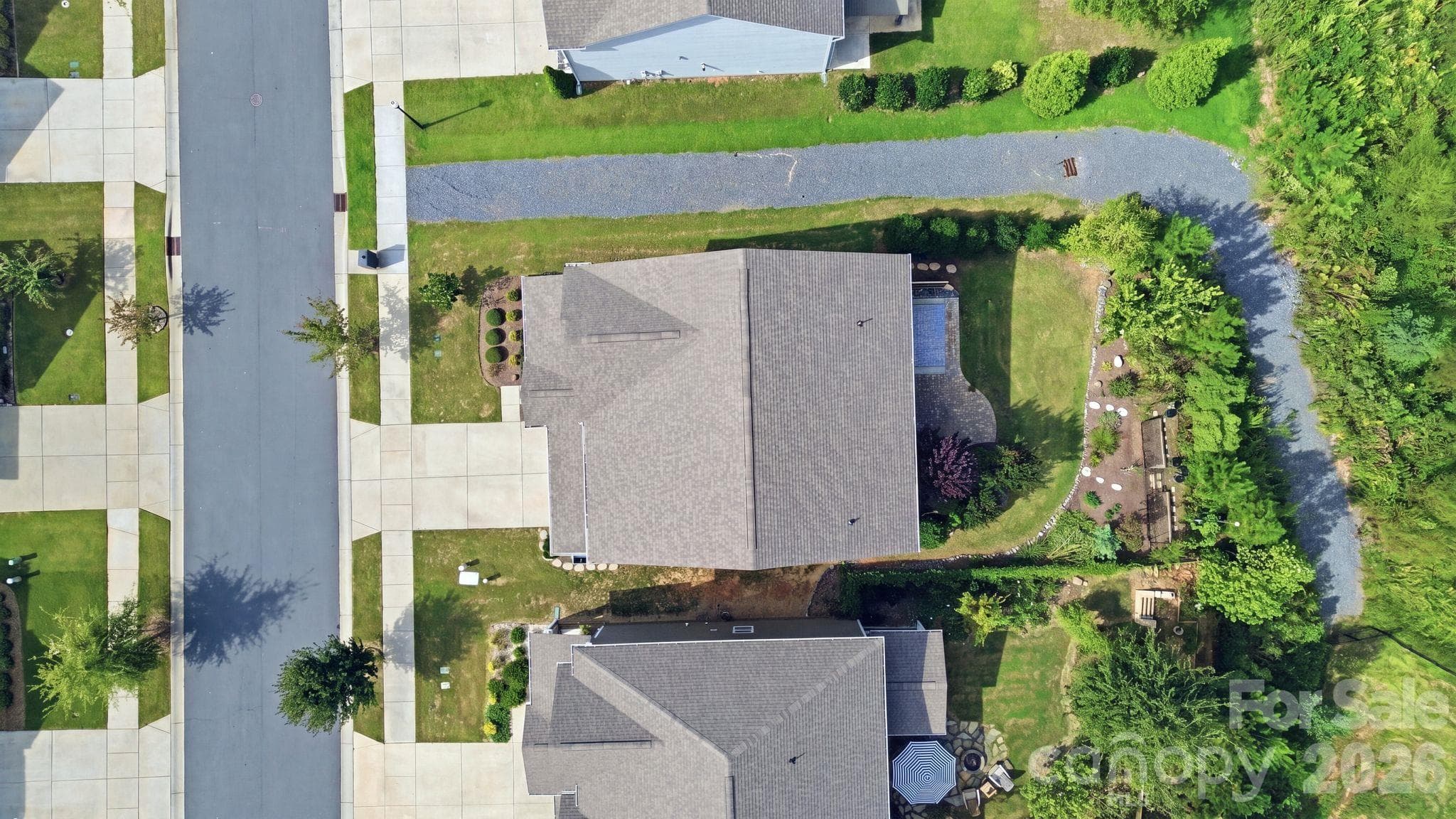 Aerial view - 2029 Burton Point Court, Waxhaw