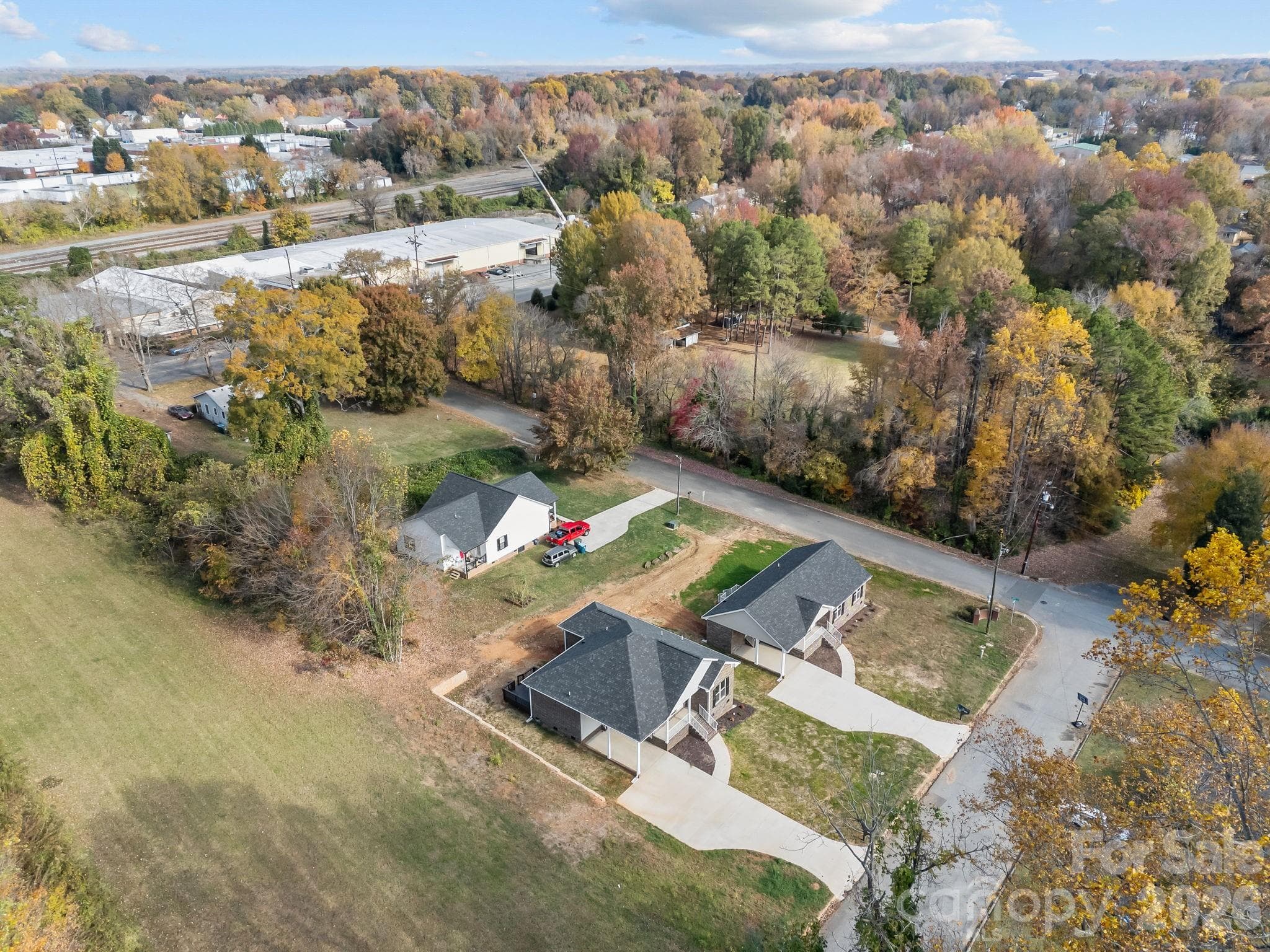 Aerial view - 1270 N Shaver Street, Salisbury