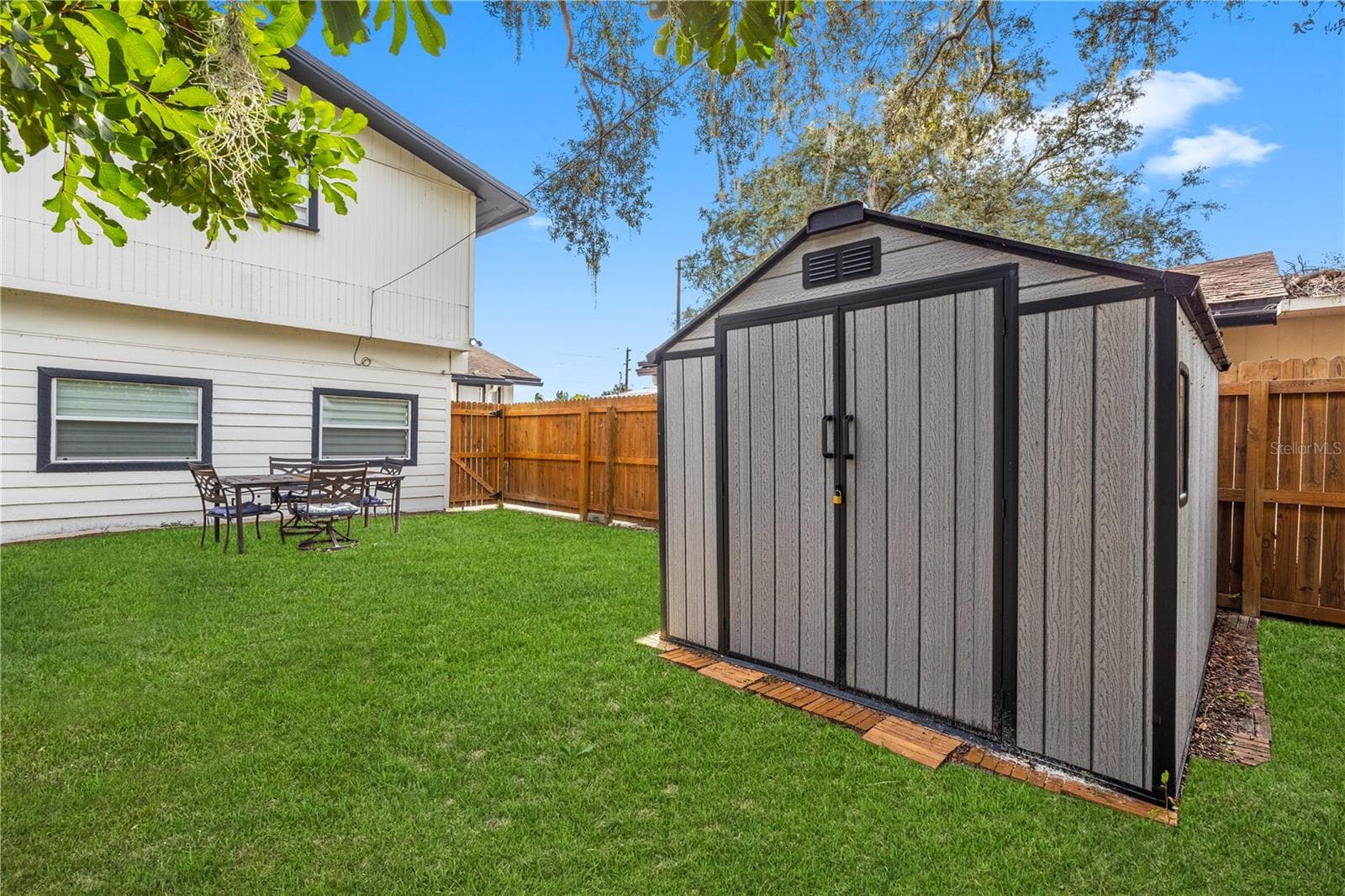 Fenced Backyard - 1468 DRUID RD E, CLEARWATER
