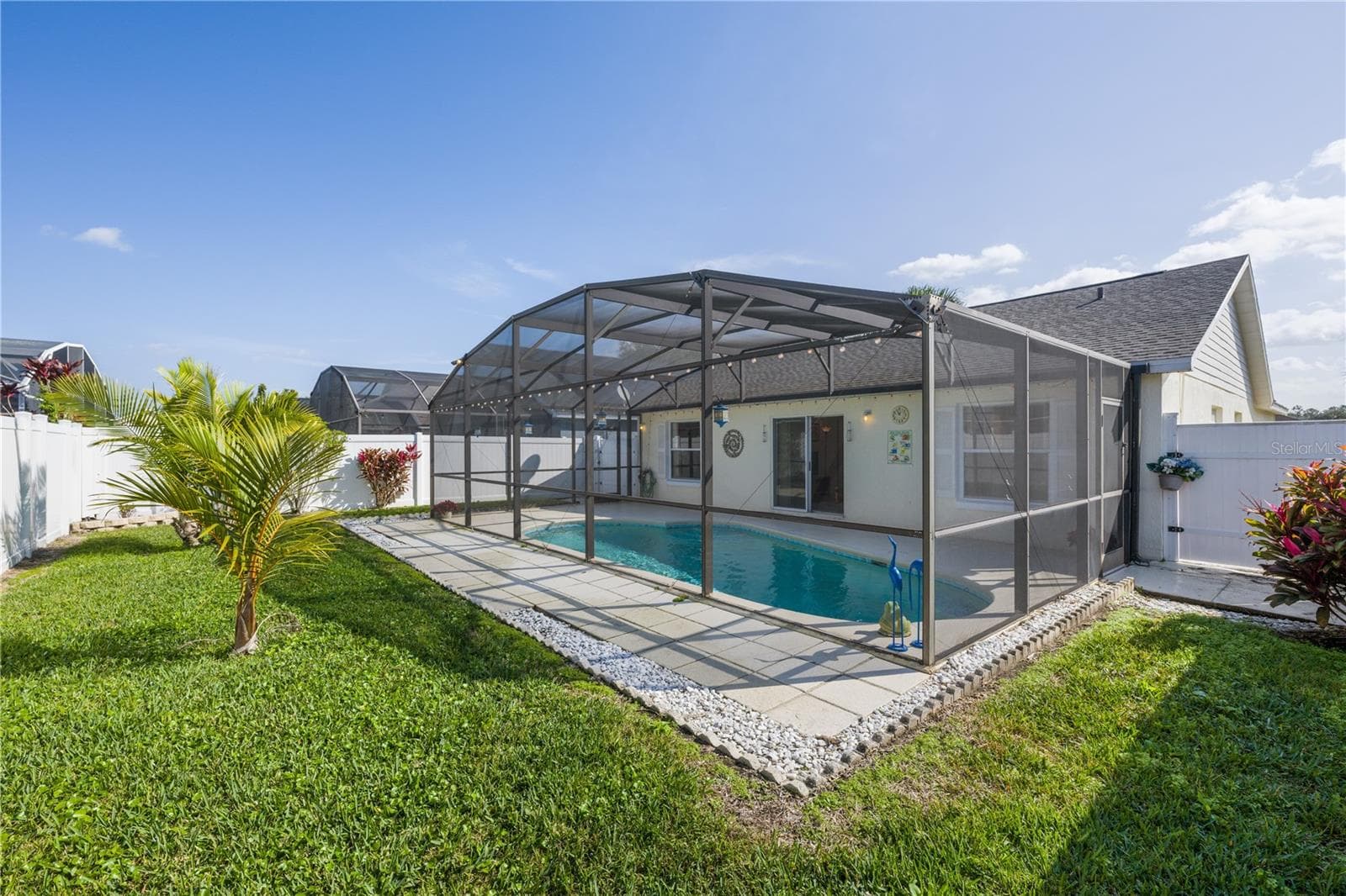 Fenced Backyard - 8007 ARROW CREEK RD, KISSIMMEE