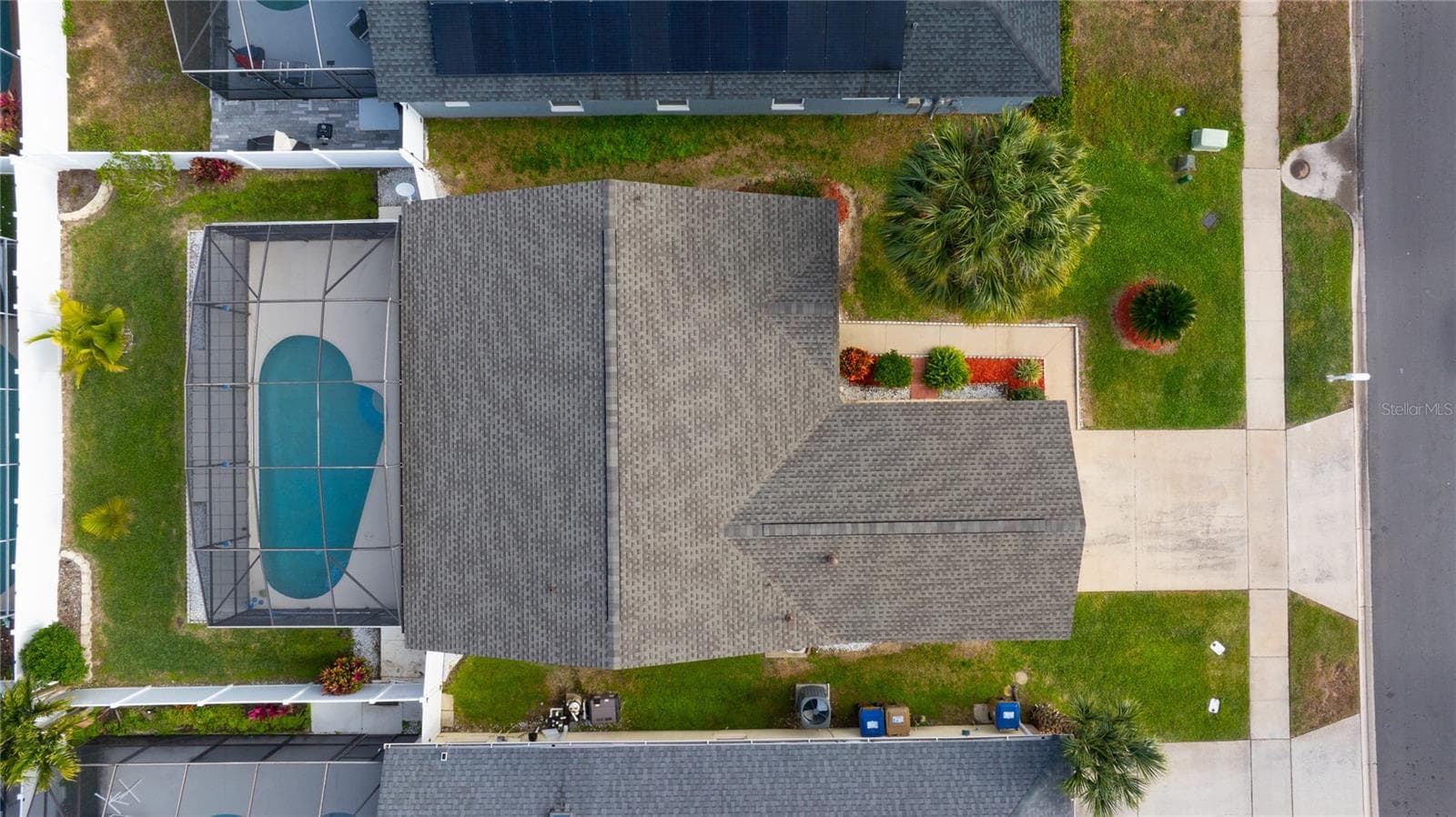 Aerial view - 8007 ARROW CREEK RD, KISSIMMEE