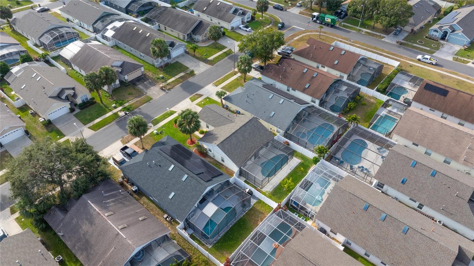 Aerial view - 8007 ARROW CREEK RD, KISSIMMEE