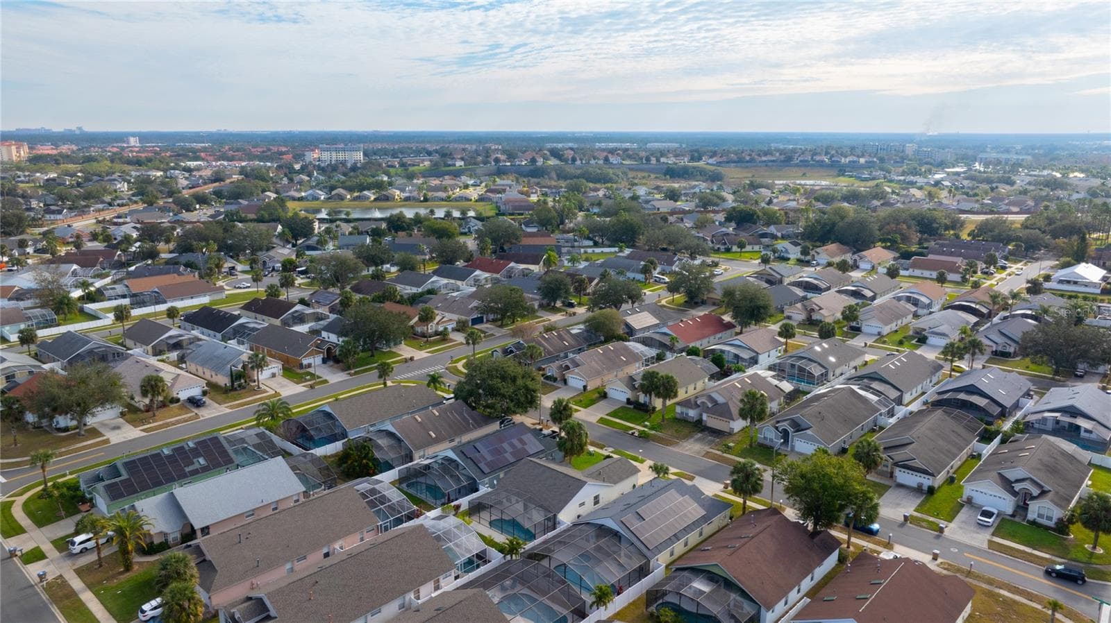 Aerial view - 8007 ARROW CREEK RD, KISSIMMEE