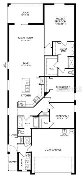 Floor Plan - 13 LOCUST LOOP CRSE, OCALA
