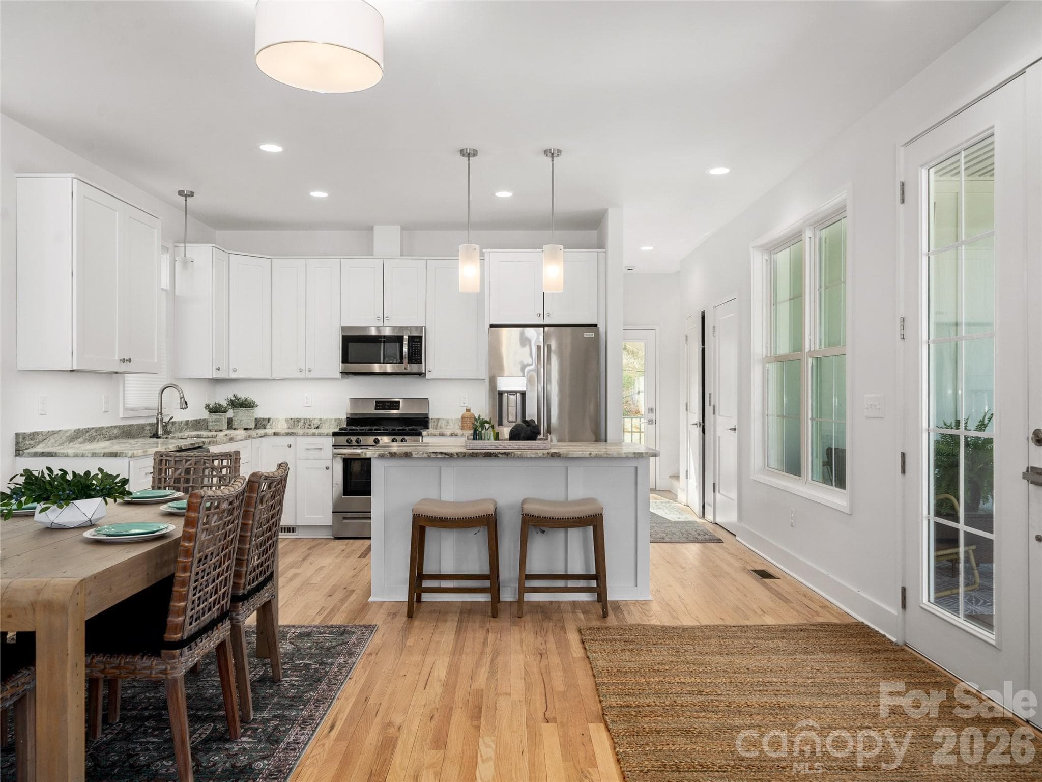 Energy Star/Green Built construction with open living design on the main level. - 43 Skyvue Court, Saluda
