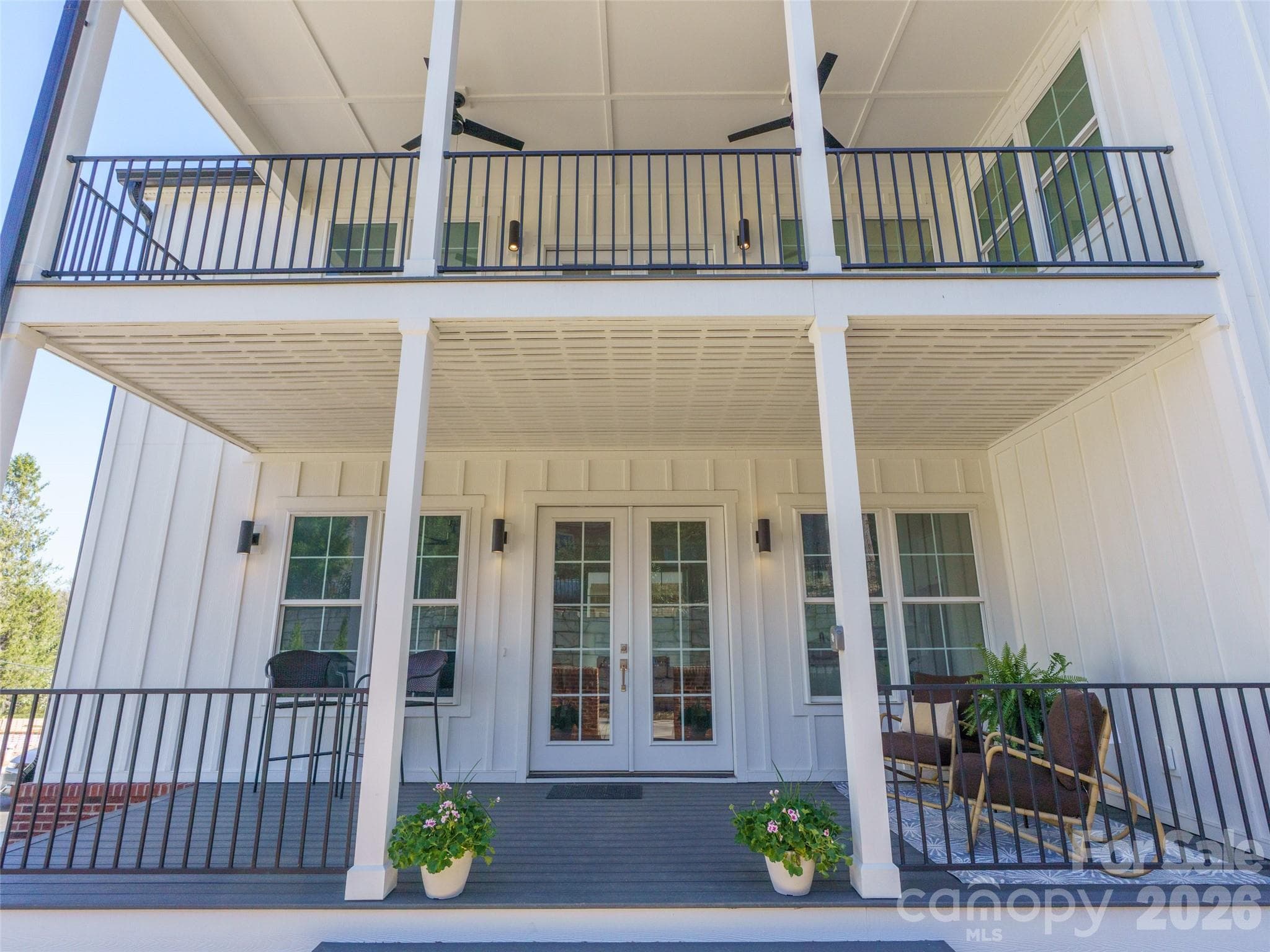Enjoy two covered porches, dining and entertainment close by and a brand new home! - 43 Skyvue Court, Saluda