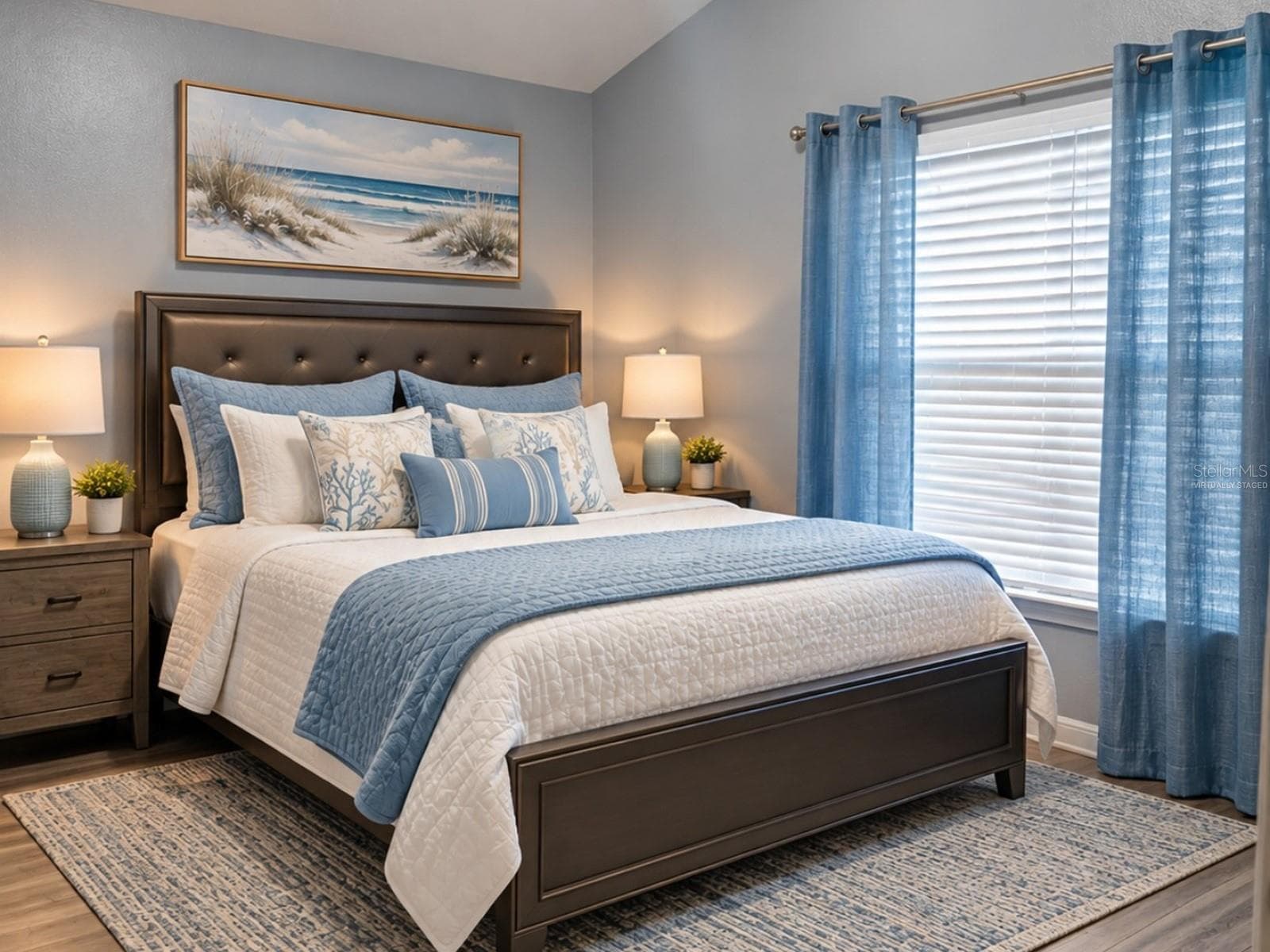 Virtually Staged - Primary Bedroom - 7855 BRISTOL PARK DR, APOLLO BEACH
