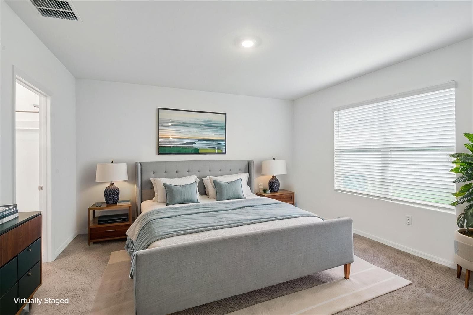 Primary Suite - Virtually Staged - 33319 DARLEY DALE TRL, WESLEY CHAPEL