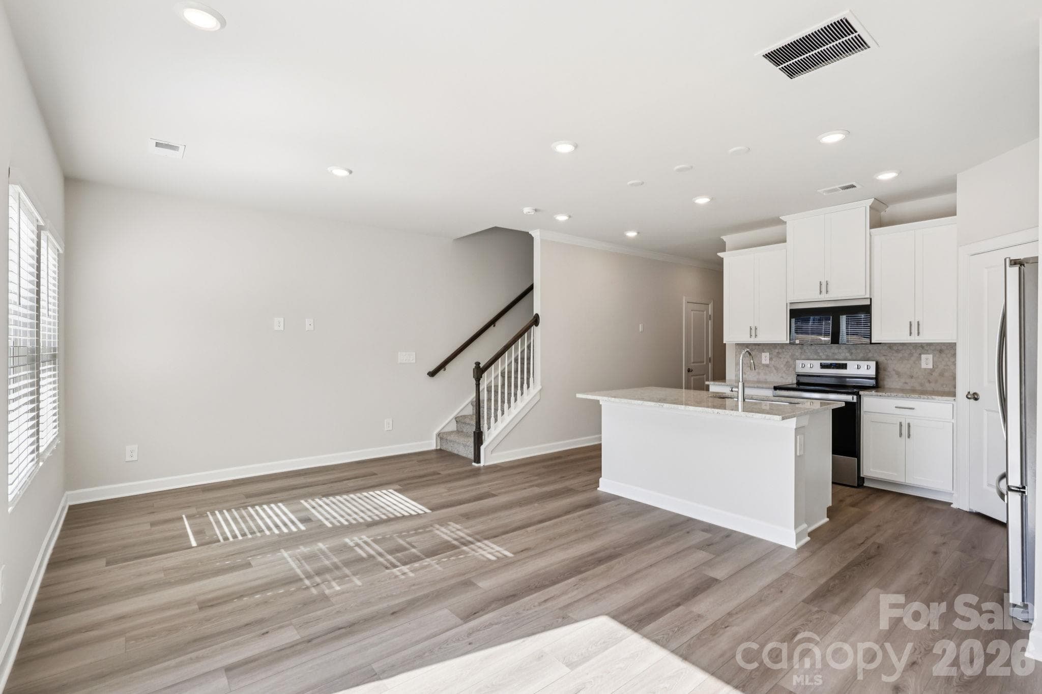 Photo is not of the actual home but is an inspirational photo of builder’s model home and may depict options, furnishings, and/or decorator features that are not included. - 8009 Hidden Springs Trail, Charlotte