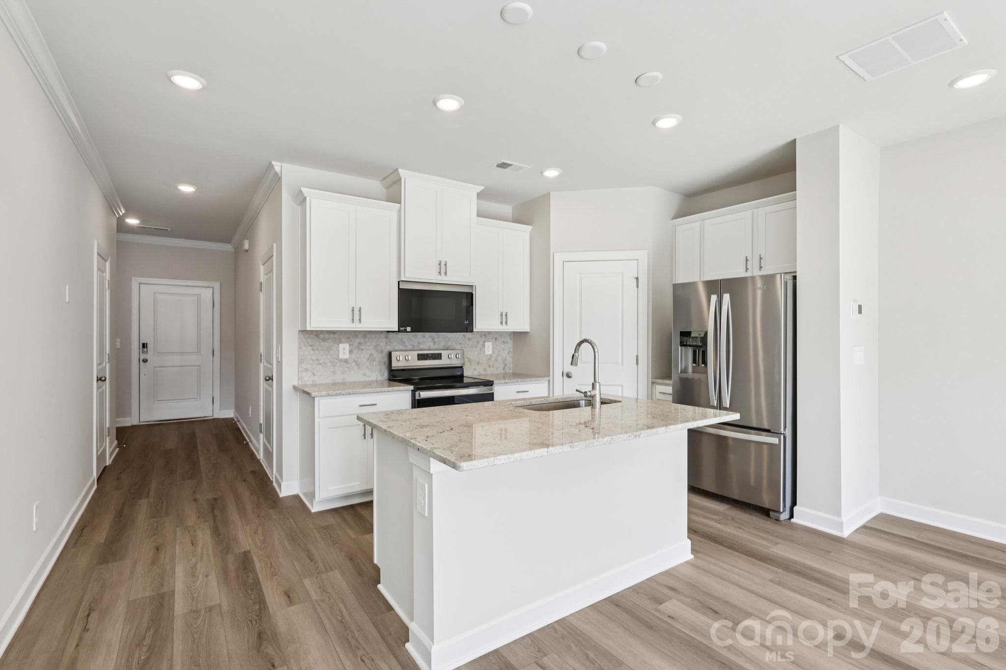Photo is not of the actual home but is an inspirational photo of builder’s model home and may depict options, furnishings, and/or decorator features that are not included. - 8009 Hidden Springs Trail, Charlotte
