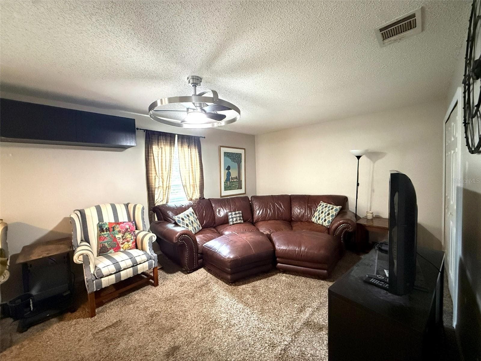 3rd bedroom/Den with french doors to the lanai - 1318 ASHBY CIR, APOPKA