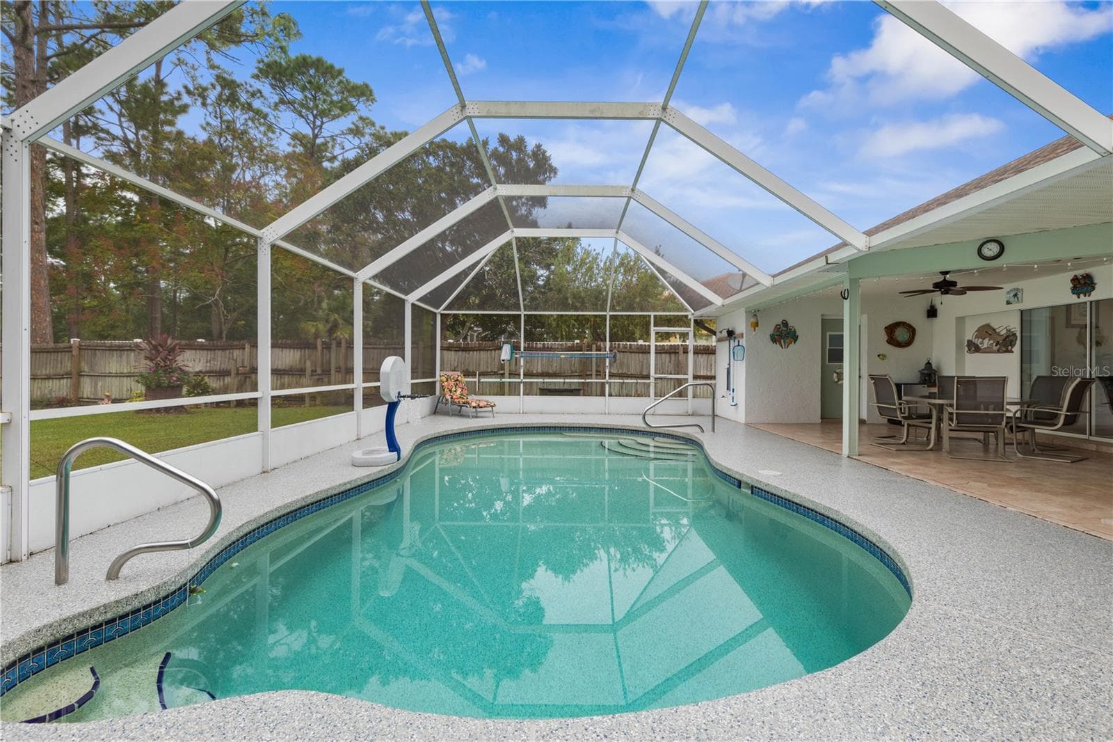 New Non Slip Pool Deck Coating - 31 BOSTON LN, PALM COAST