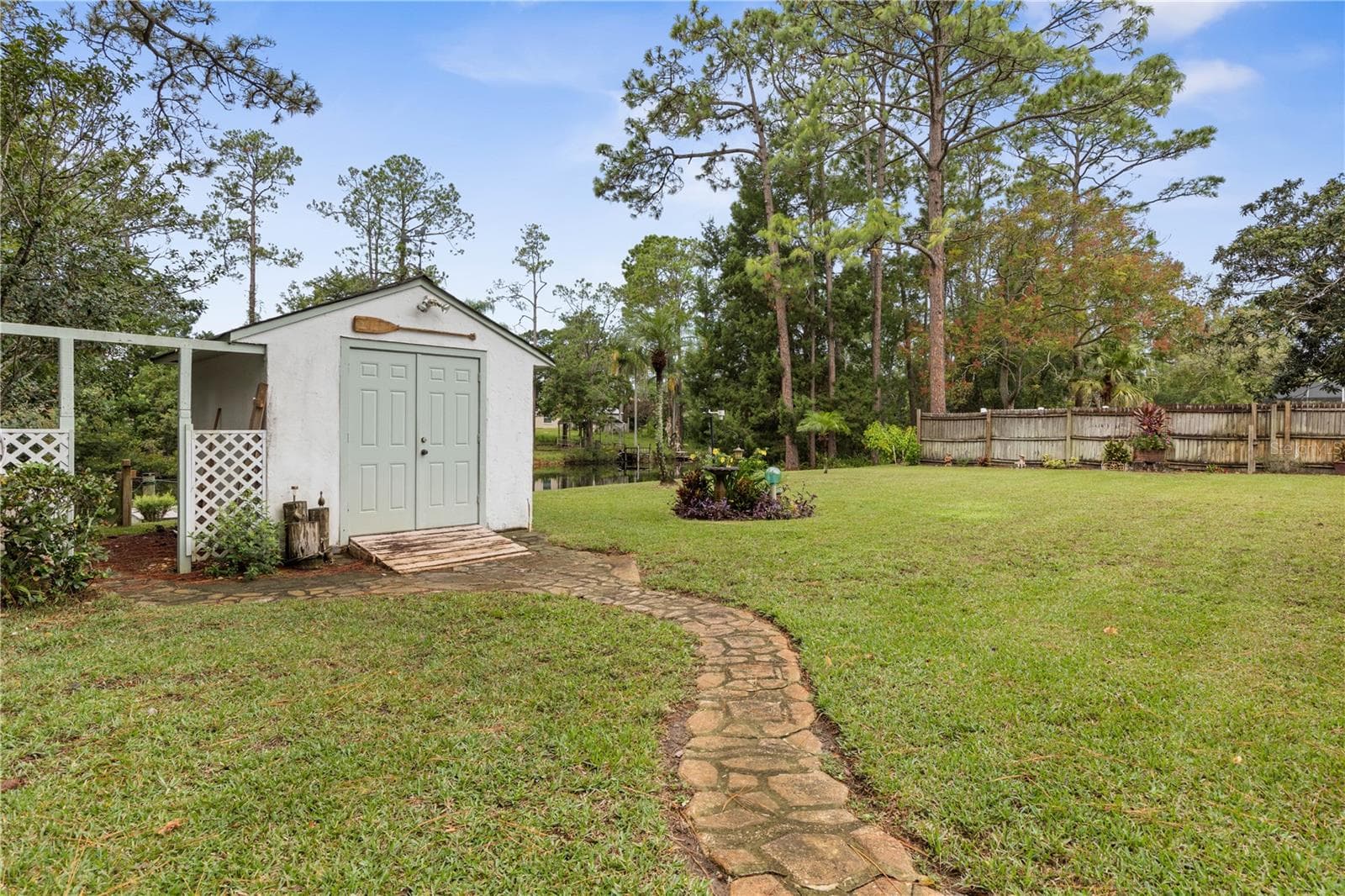 Storage Shed w/Electric - 31 BOSTON LN, PALM COAST