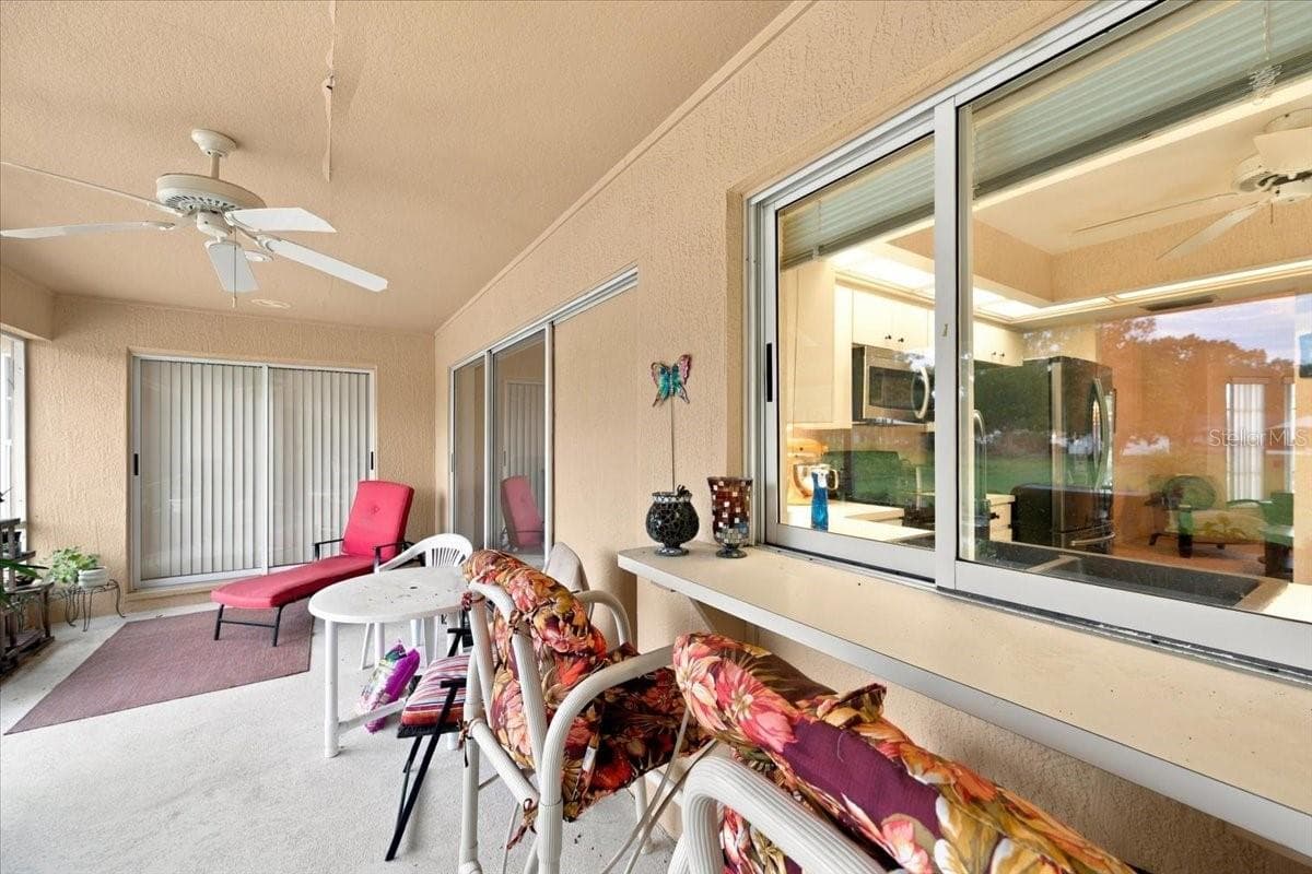 Back screened lanai - 4437 FLINTLOCK LOOP, LAKELAND