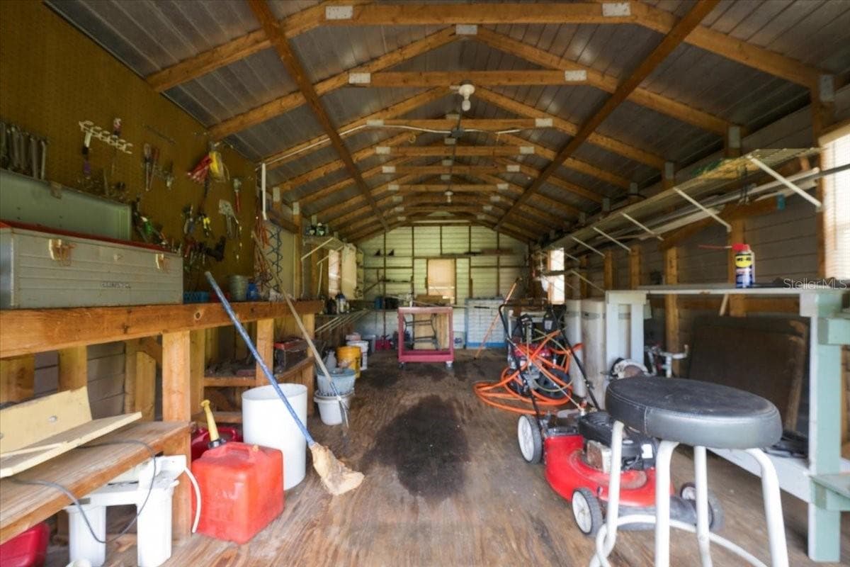 Inside of storge shed - 4437 FLINTLOCK LOOP, LAKELAND